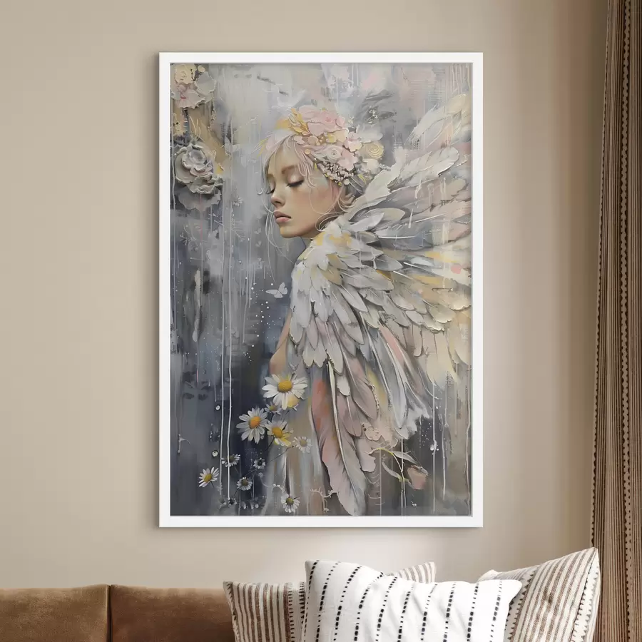 Картина Дівчина ангел f38795