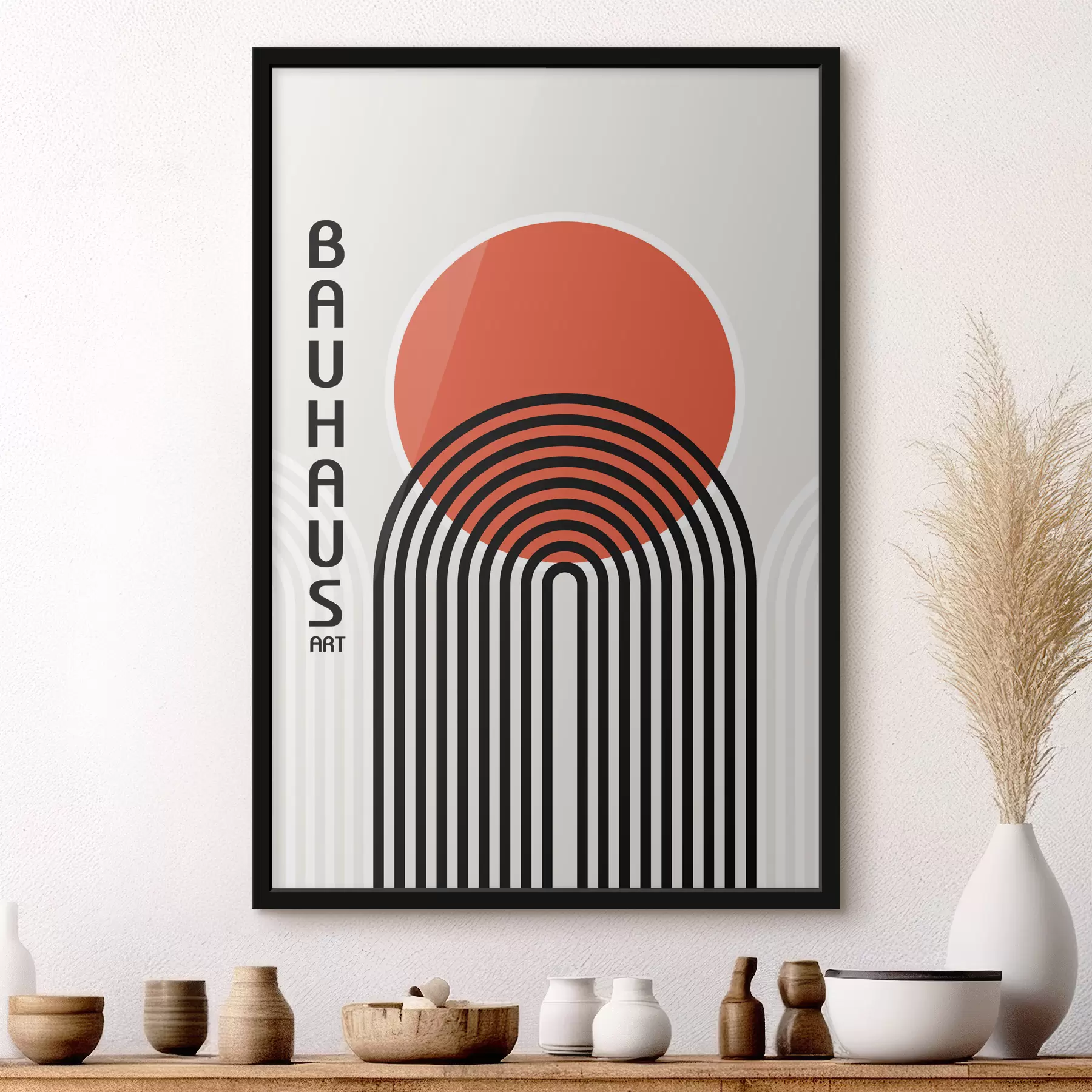 Картина Геометрична абстракція Bauhaus f39261
