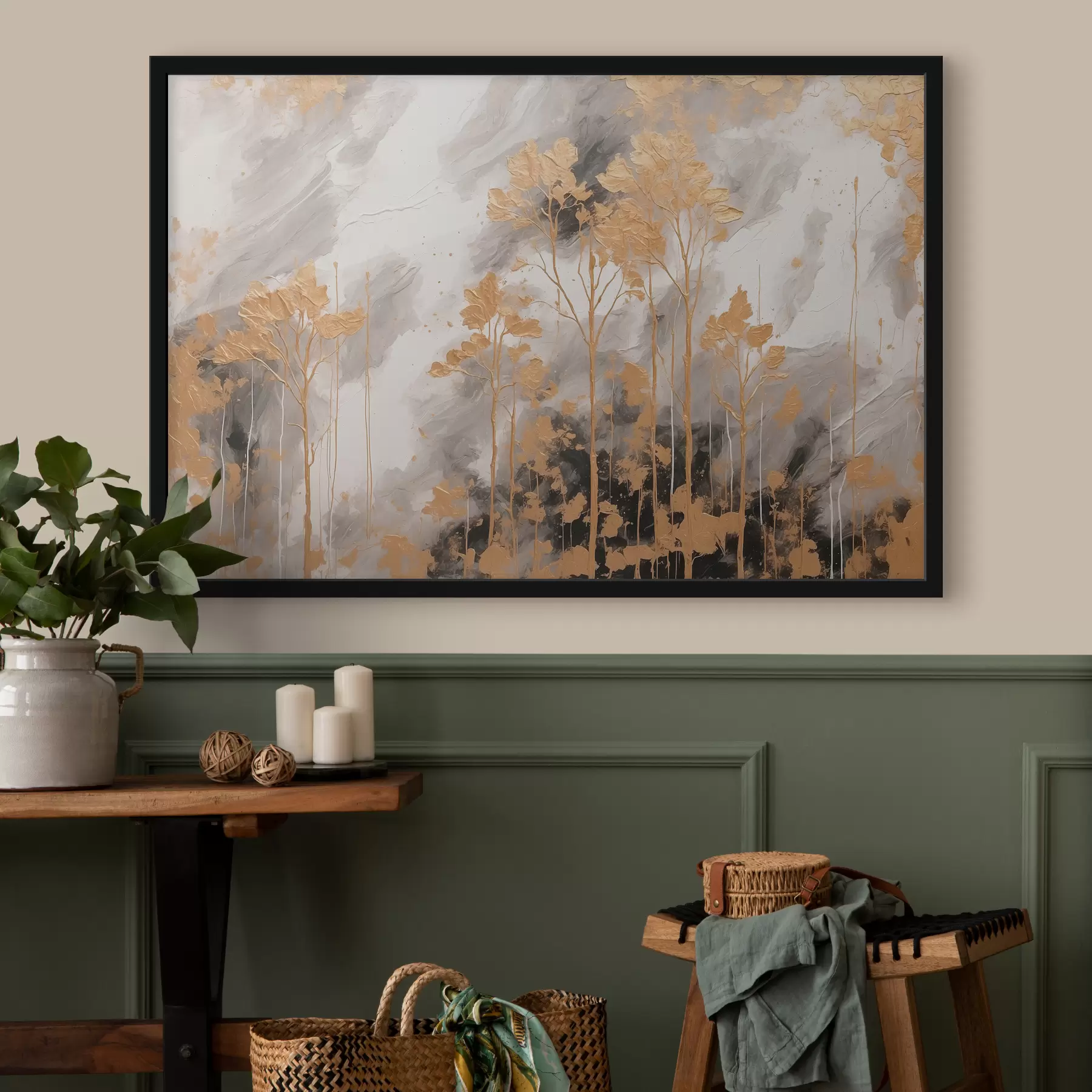 Картина Абстрактні дерева f39167