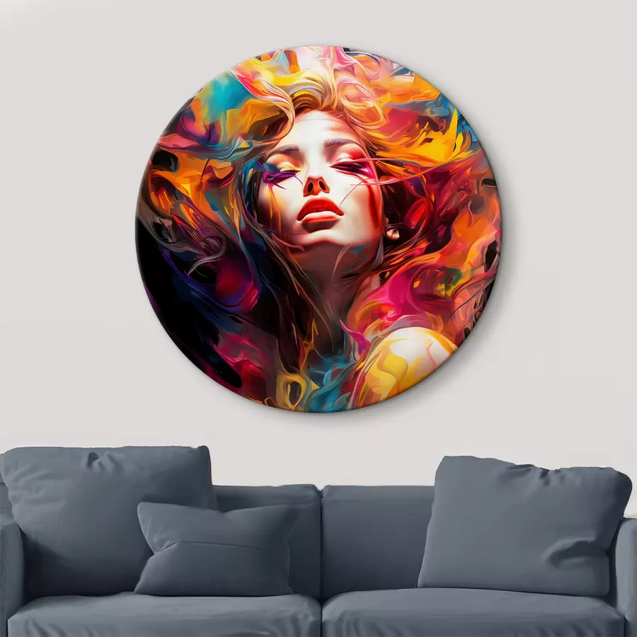 Картина Абстрактна дівчина r36677