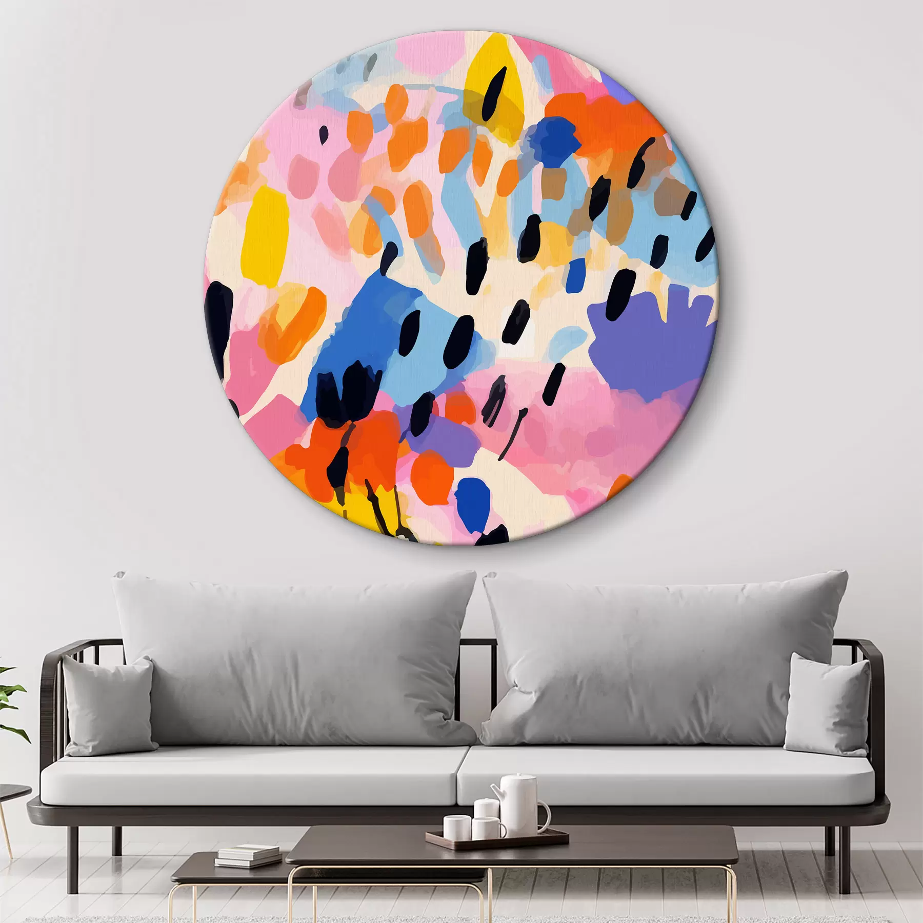 Картина Кольорова абстракція II r36597