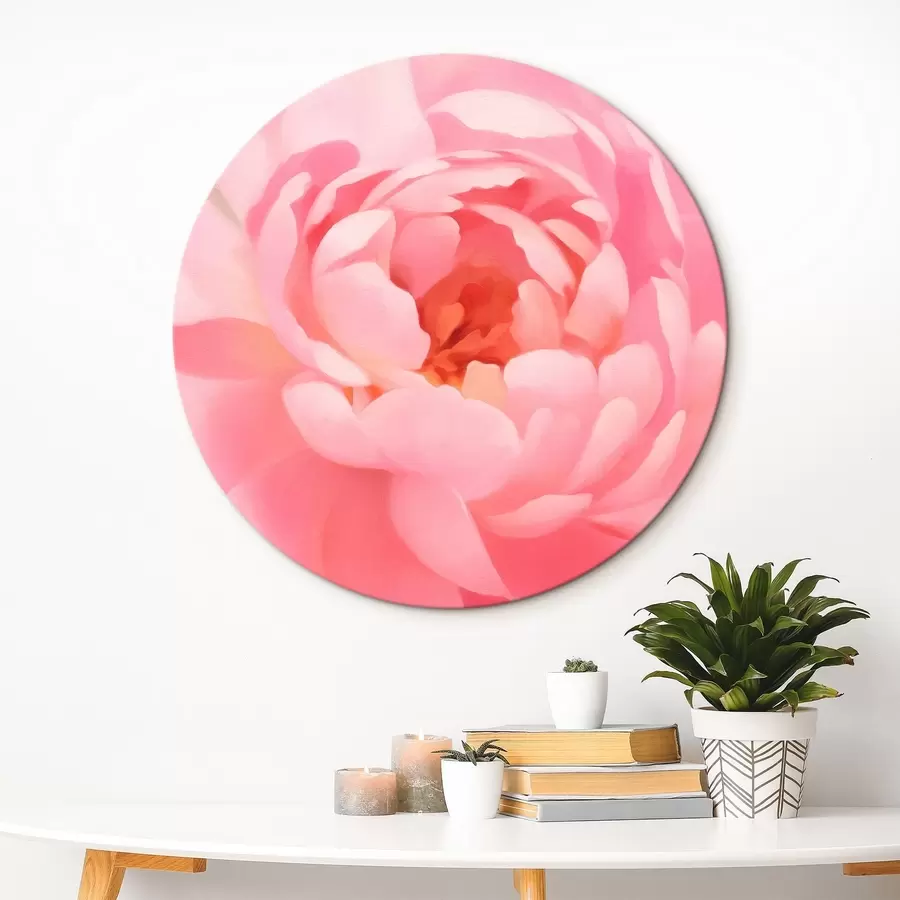 Картина Велика рожева півонія r42639