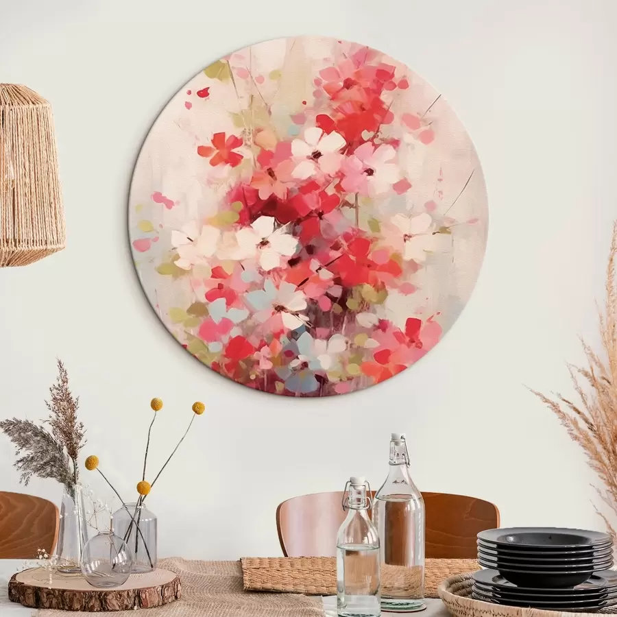 Картина Барвистий квітковий кущ r42643