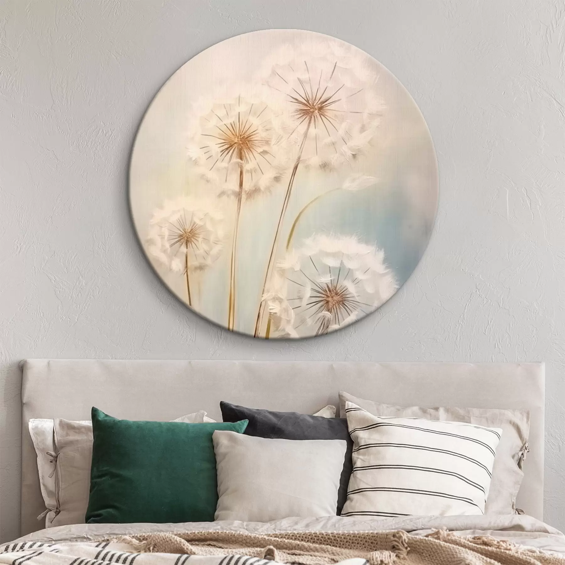 Картина Ніжні кульбабки на пастельному тлі r43279