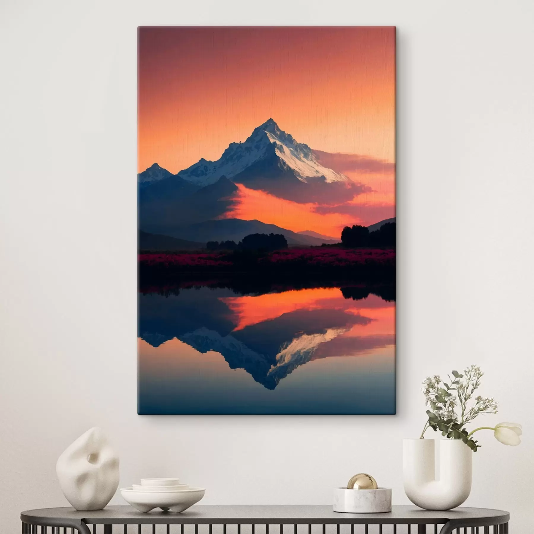 Картина Велика засніжена гора s43465