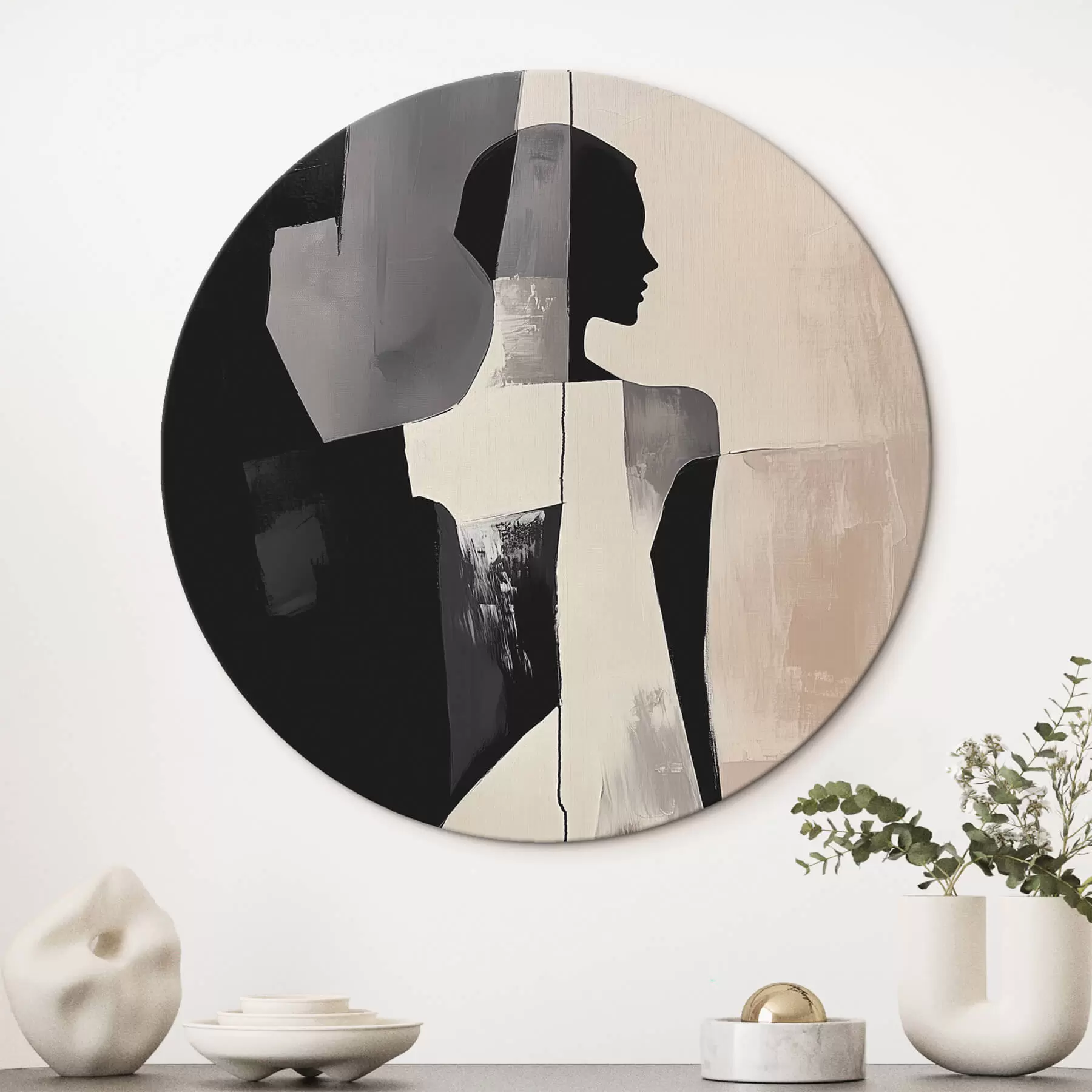 Картина Абстрактний силует r43969