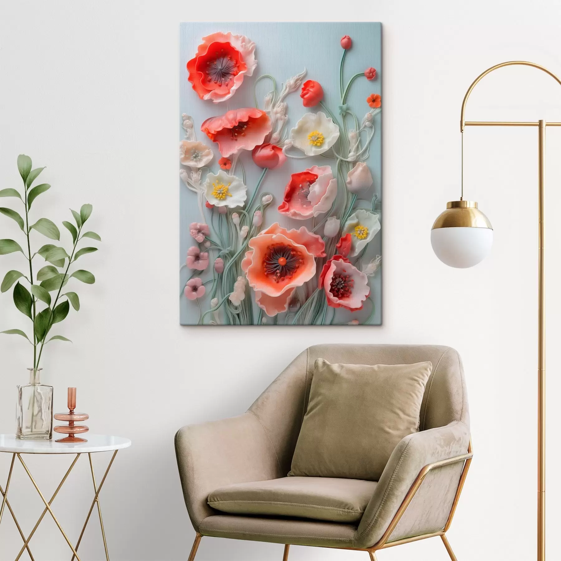 Картина Польові маки s44295