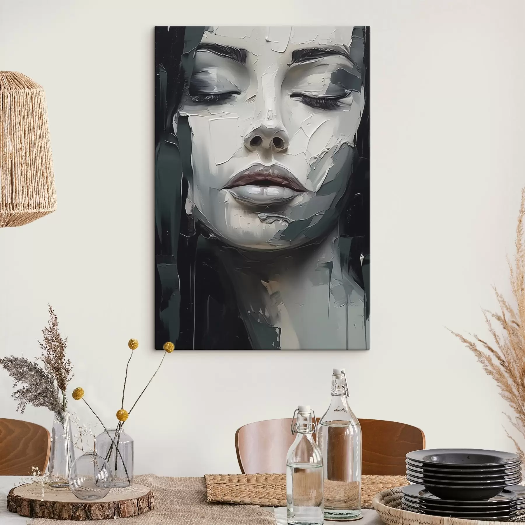 Картина Обличчя жінки s44484