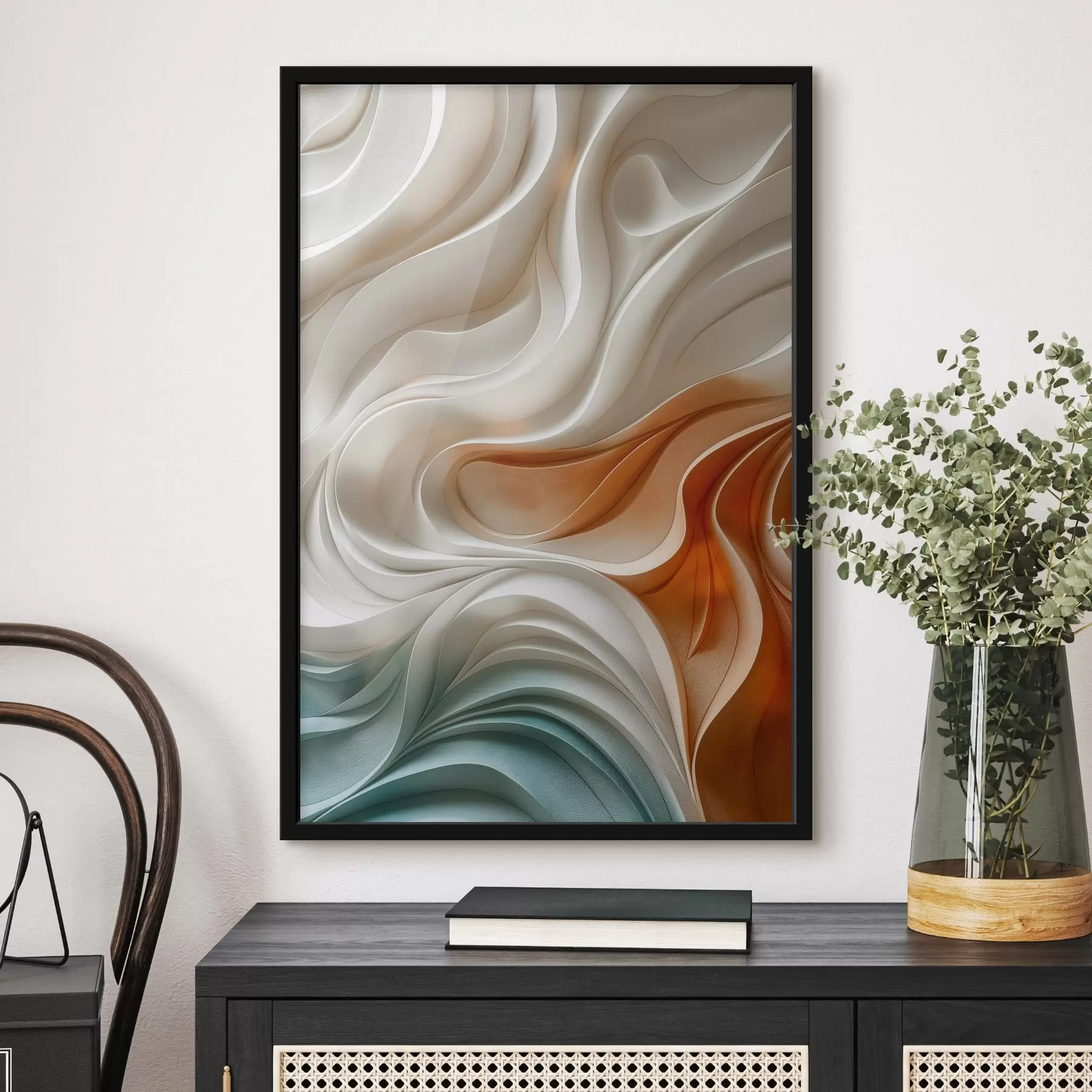 Картина Абстрактні кольорові лінії f44967