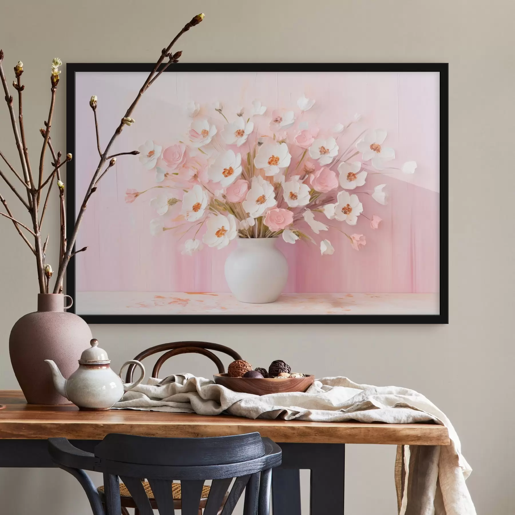 Картина Ніжний букет в сучасному декоративному стилі f44950