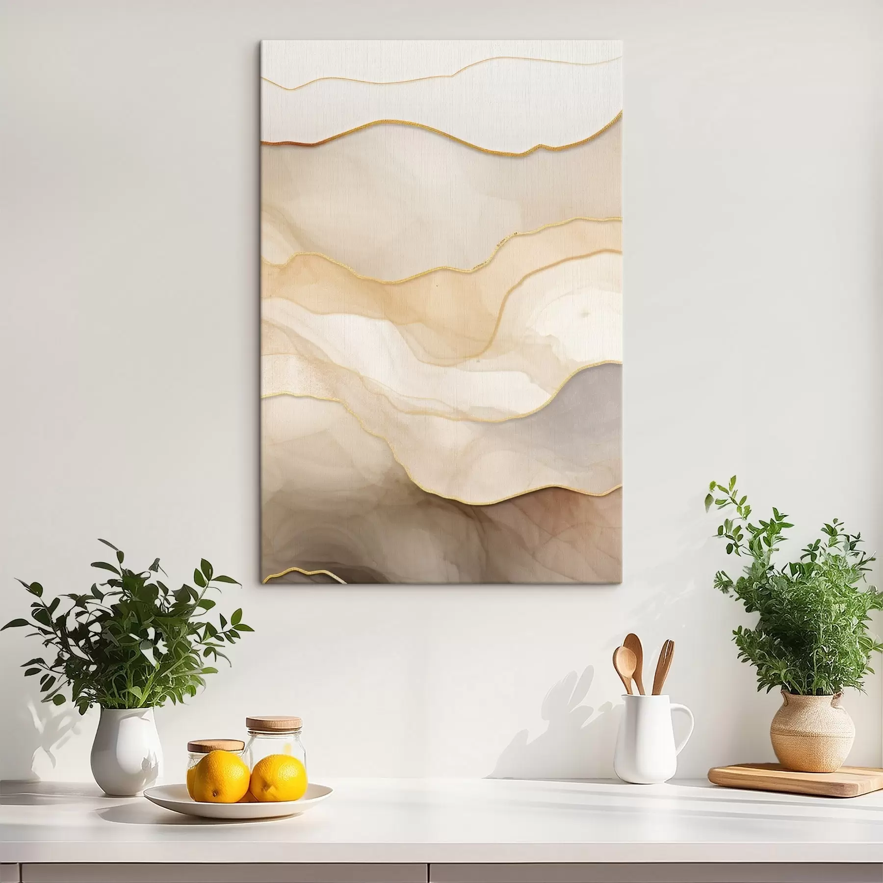 Картина шари, бежевий, абстрактний, текстура, м'який, тканина, натуральний, потік, нейтральний s45088