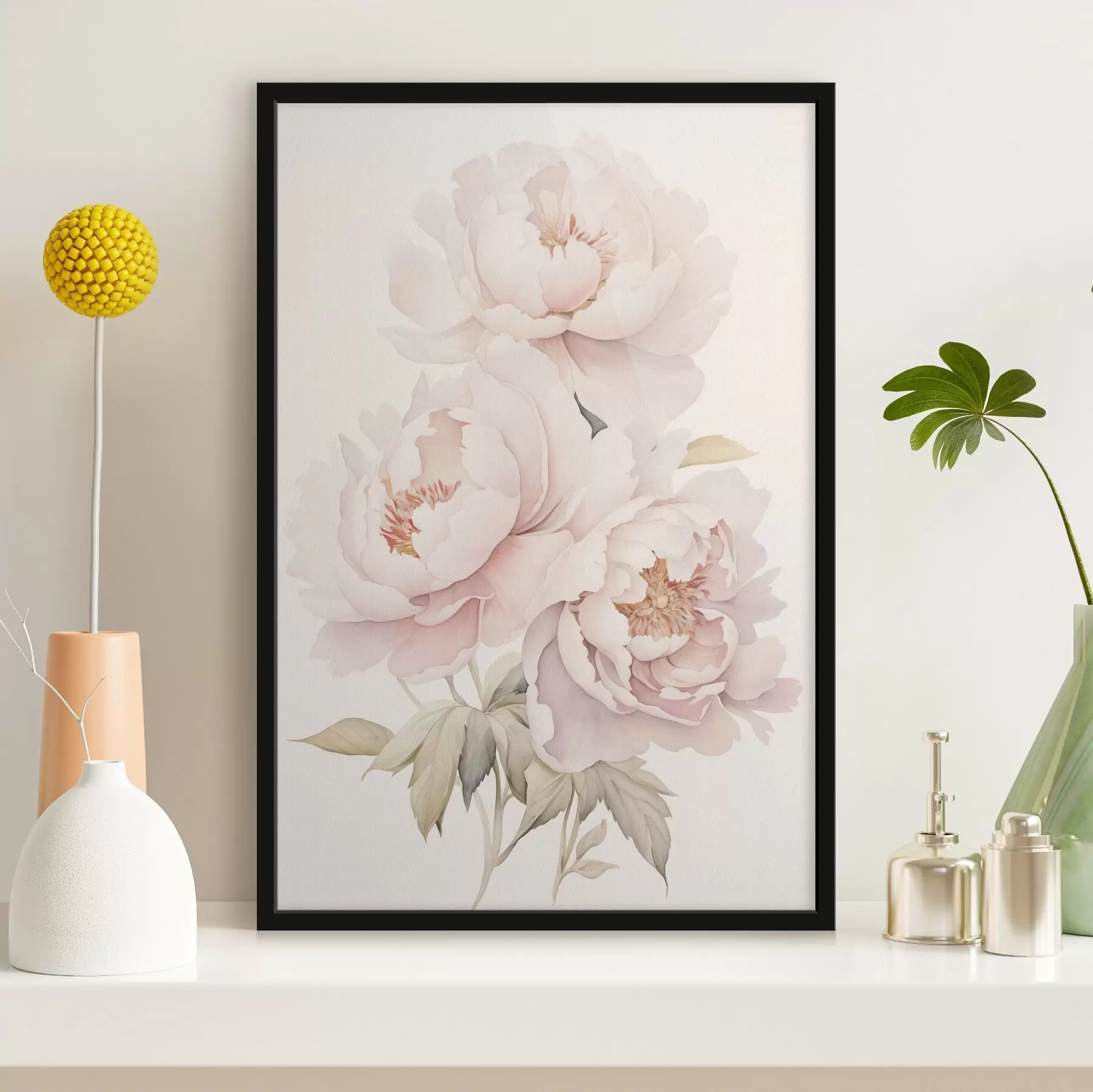 Картина Ніжні півонії f45293