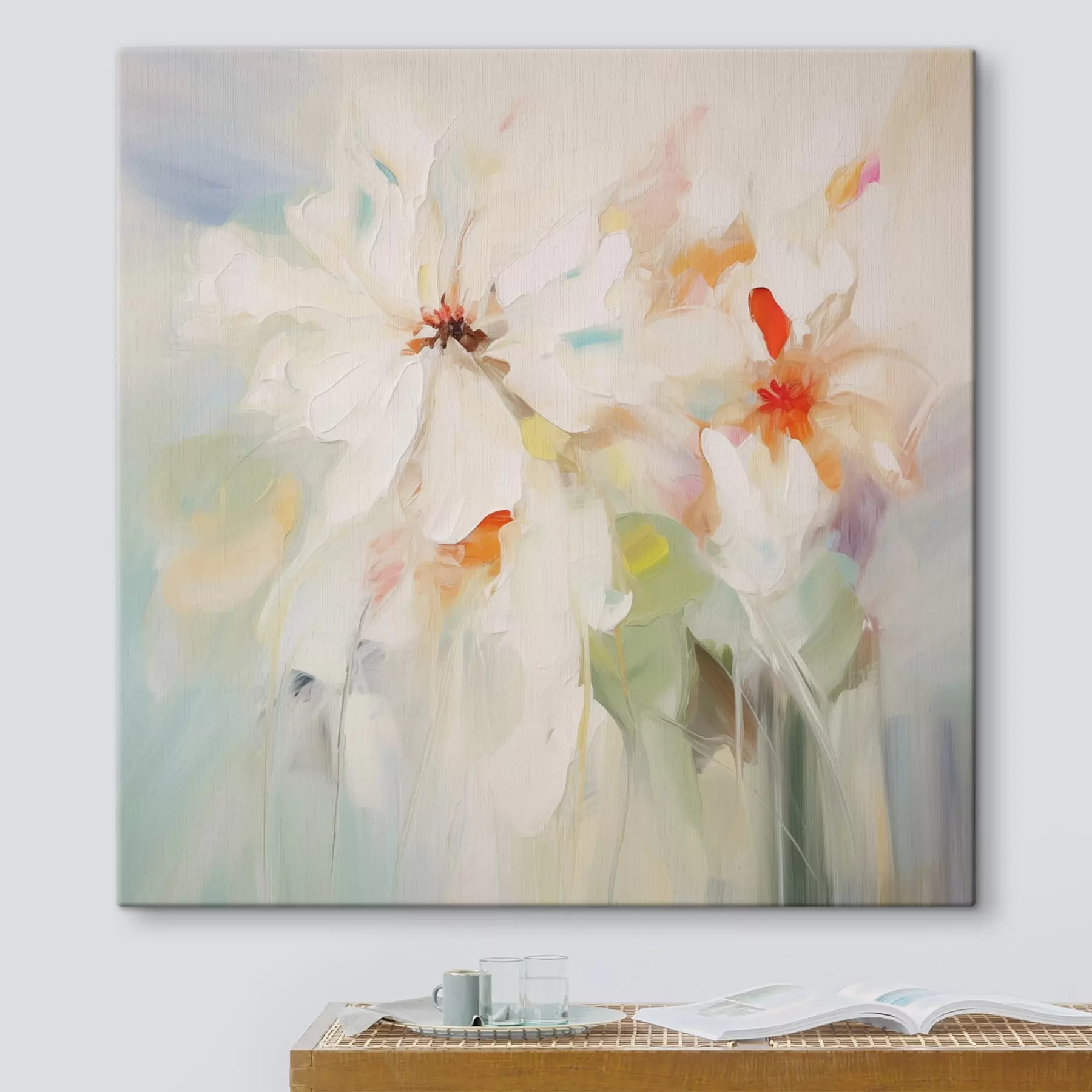 Картина Розпис з імітацією квітів s45306