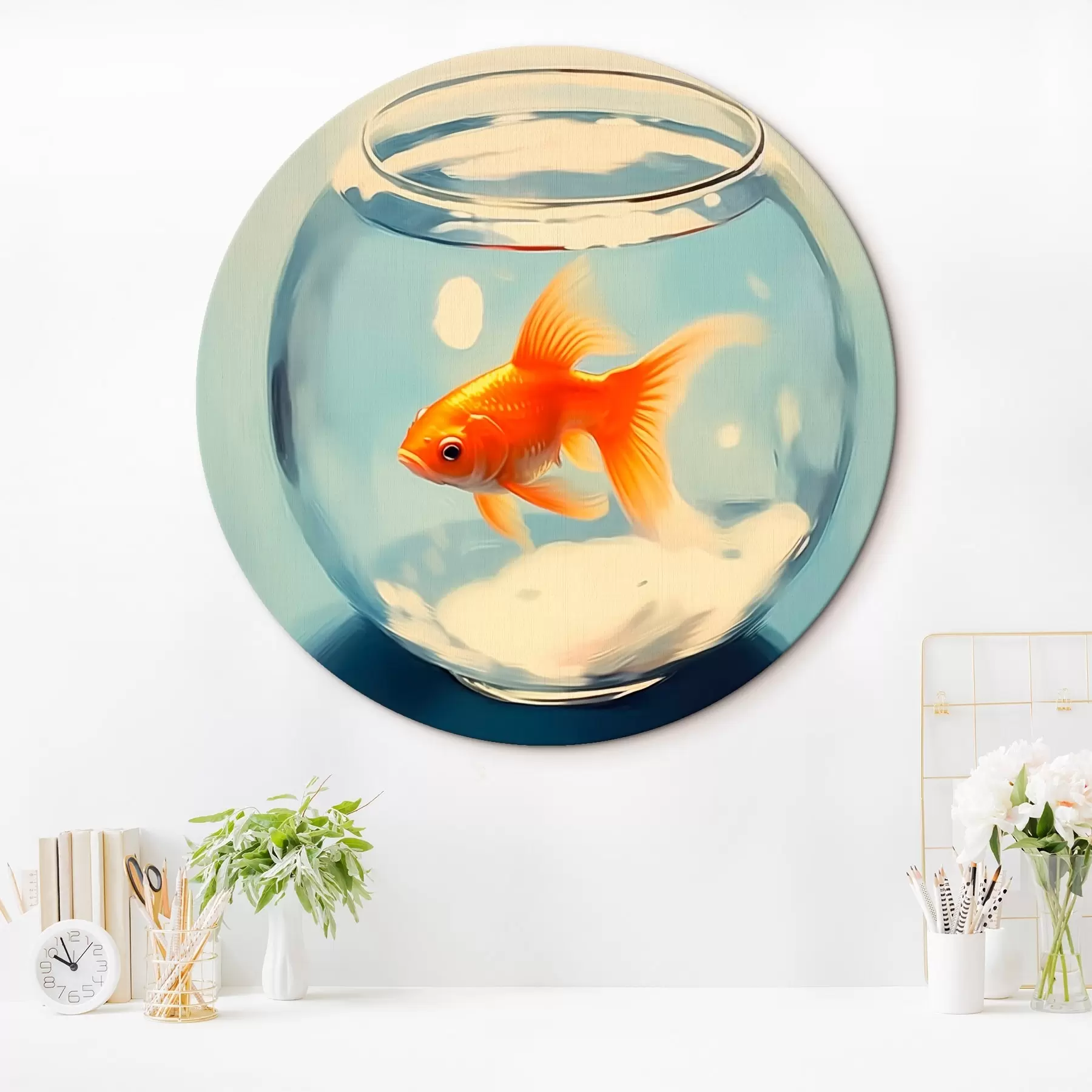 Картина Рибки в акваріумі r45314