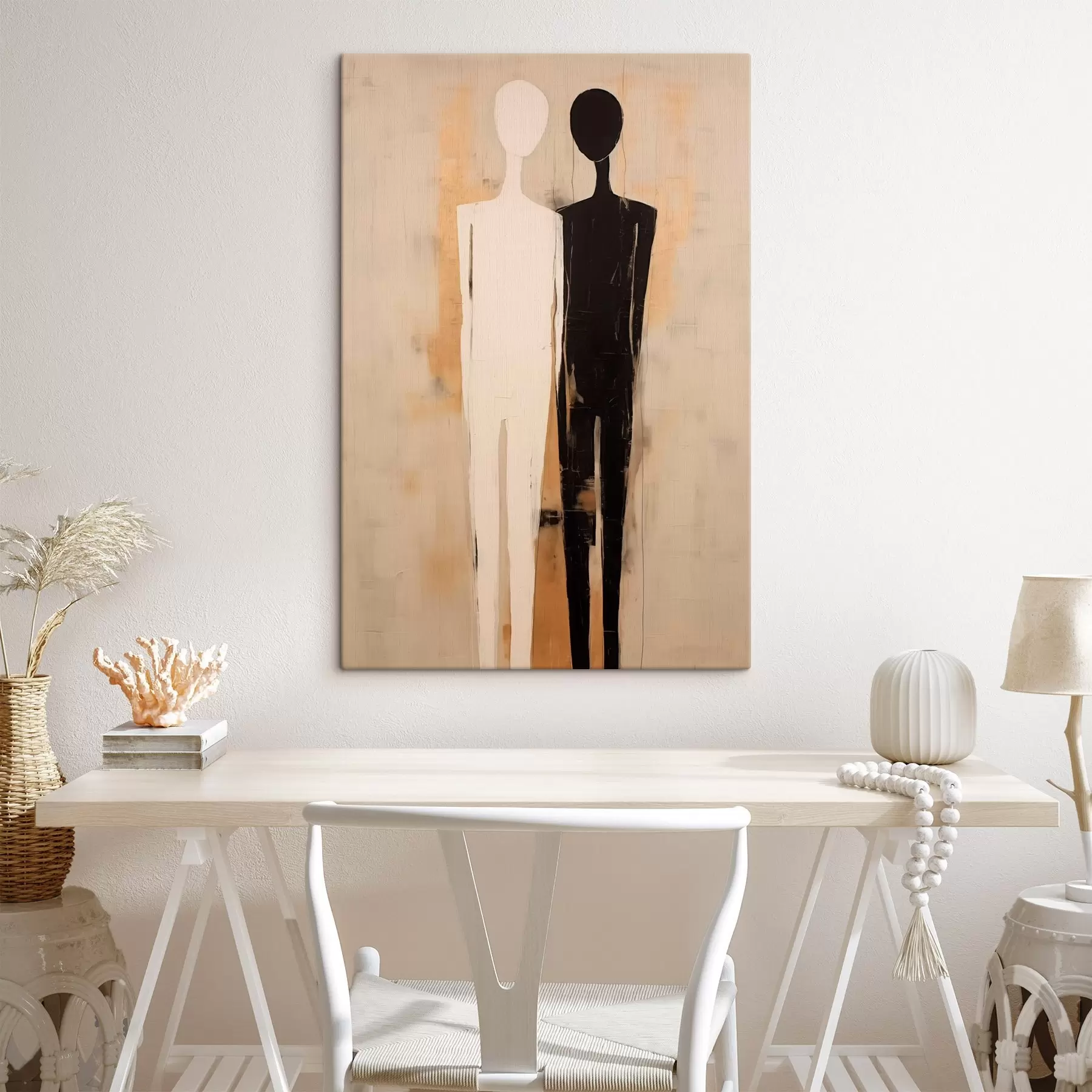 Картина Силует двох фігур s45430