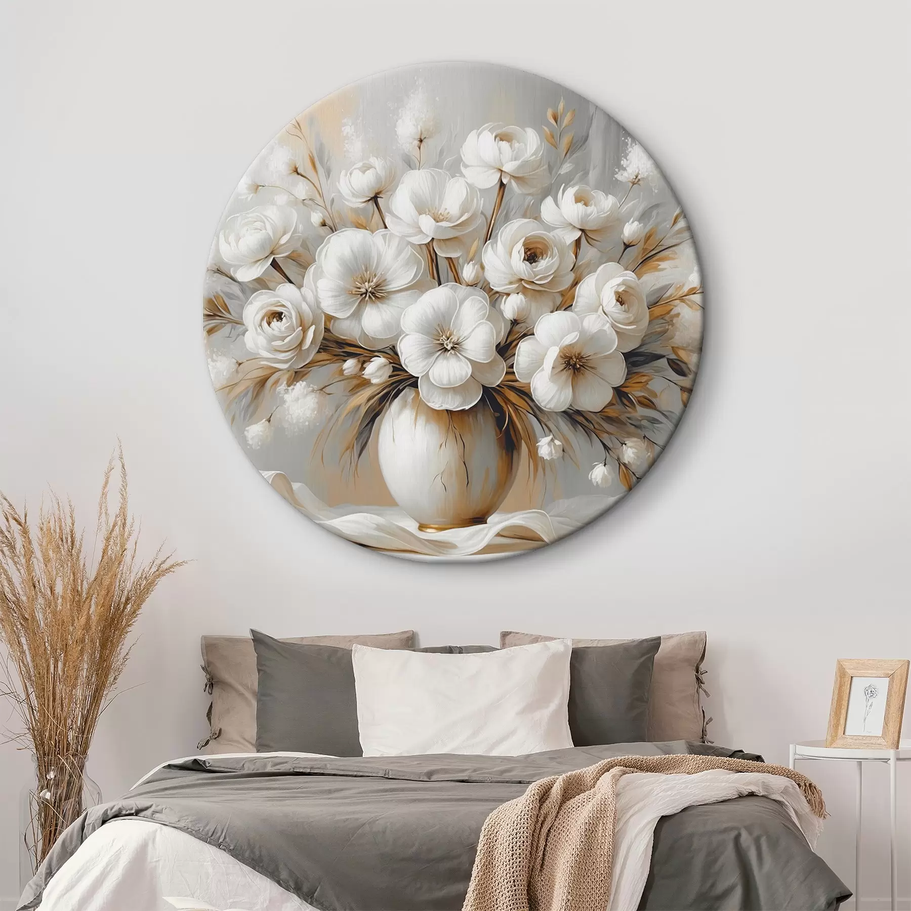 Картина Ніжний букет квітів у вазі r45375