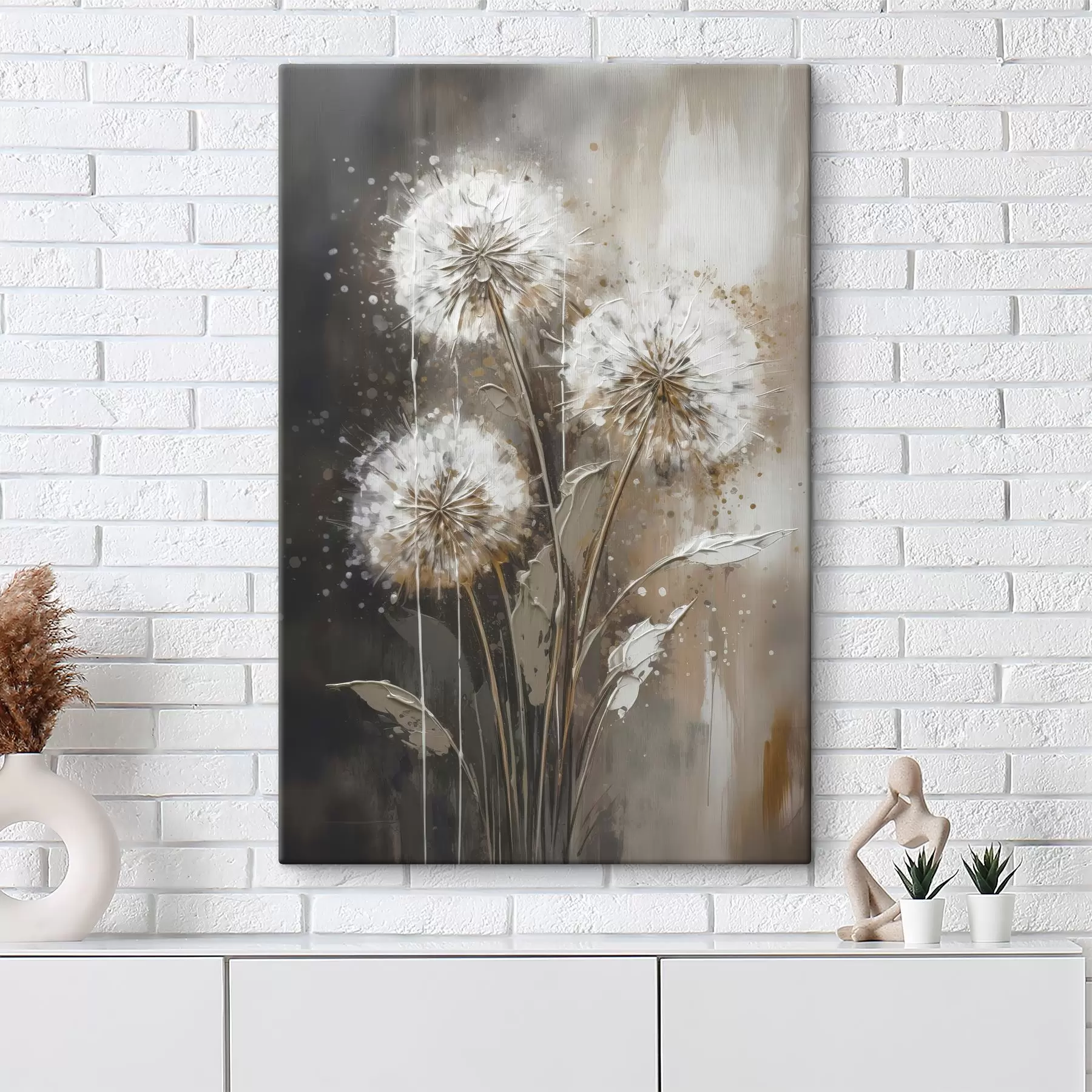 Картина Абстрактні кульбаби s45449