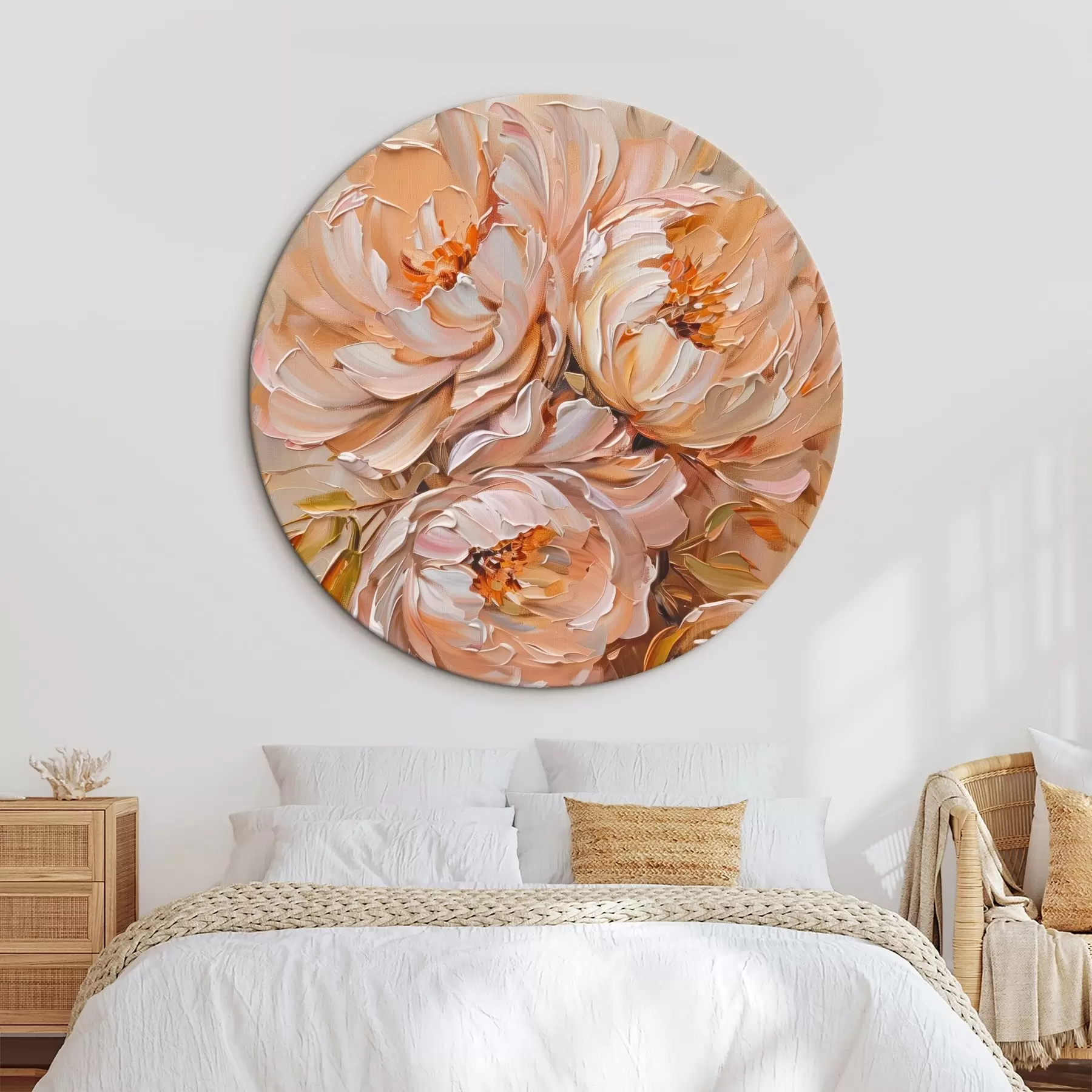 Картина Ніжні абстрактні півонії r45592