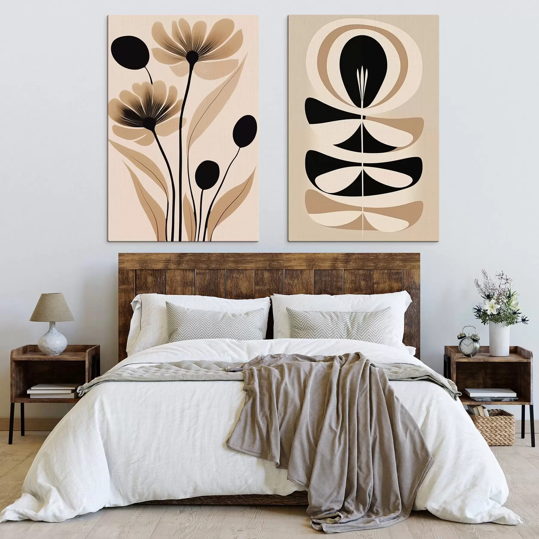 Картина Абстрактні квіти m00773