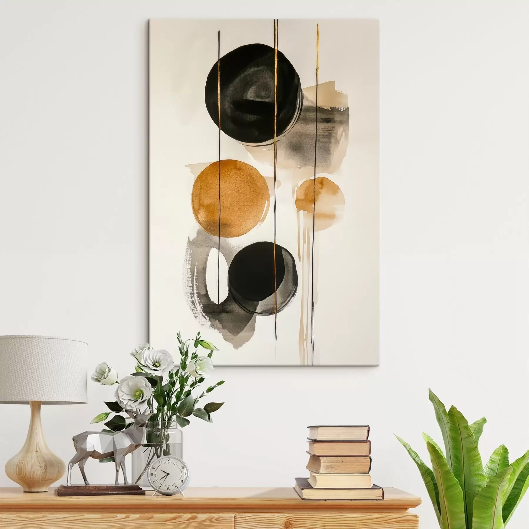 Картина Абстрактні кола s45779