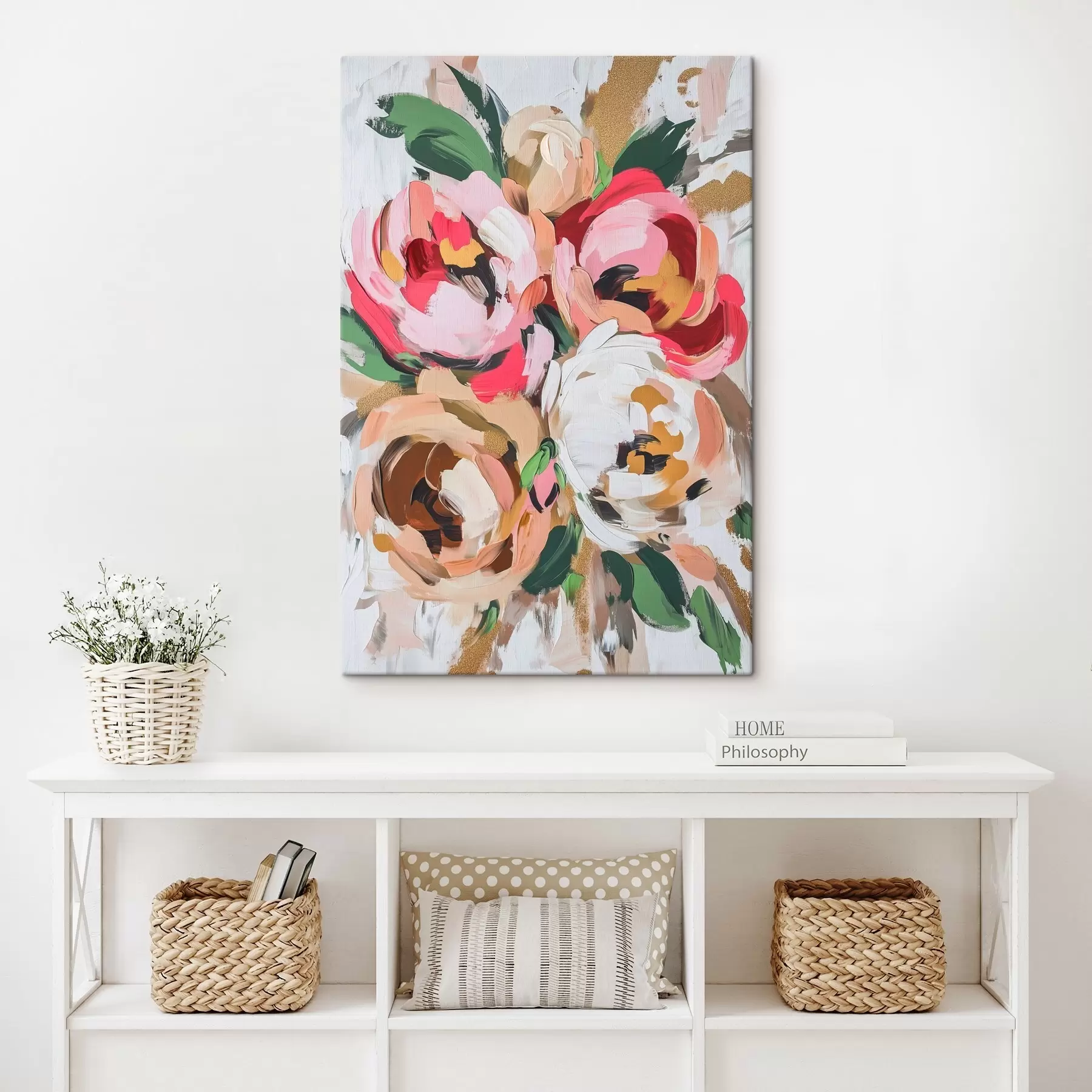 Картина Абстрактний букет квітів s45982