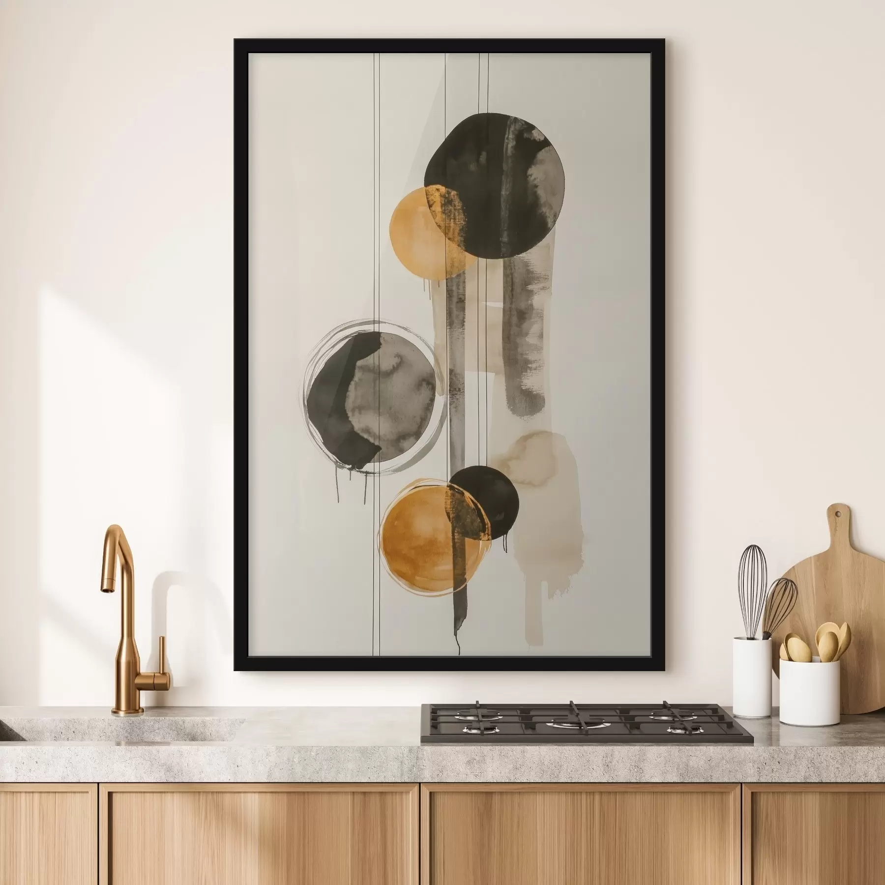 Картина Абстрактні кола f45780