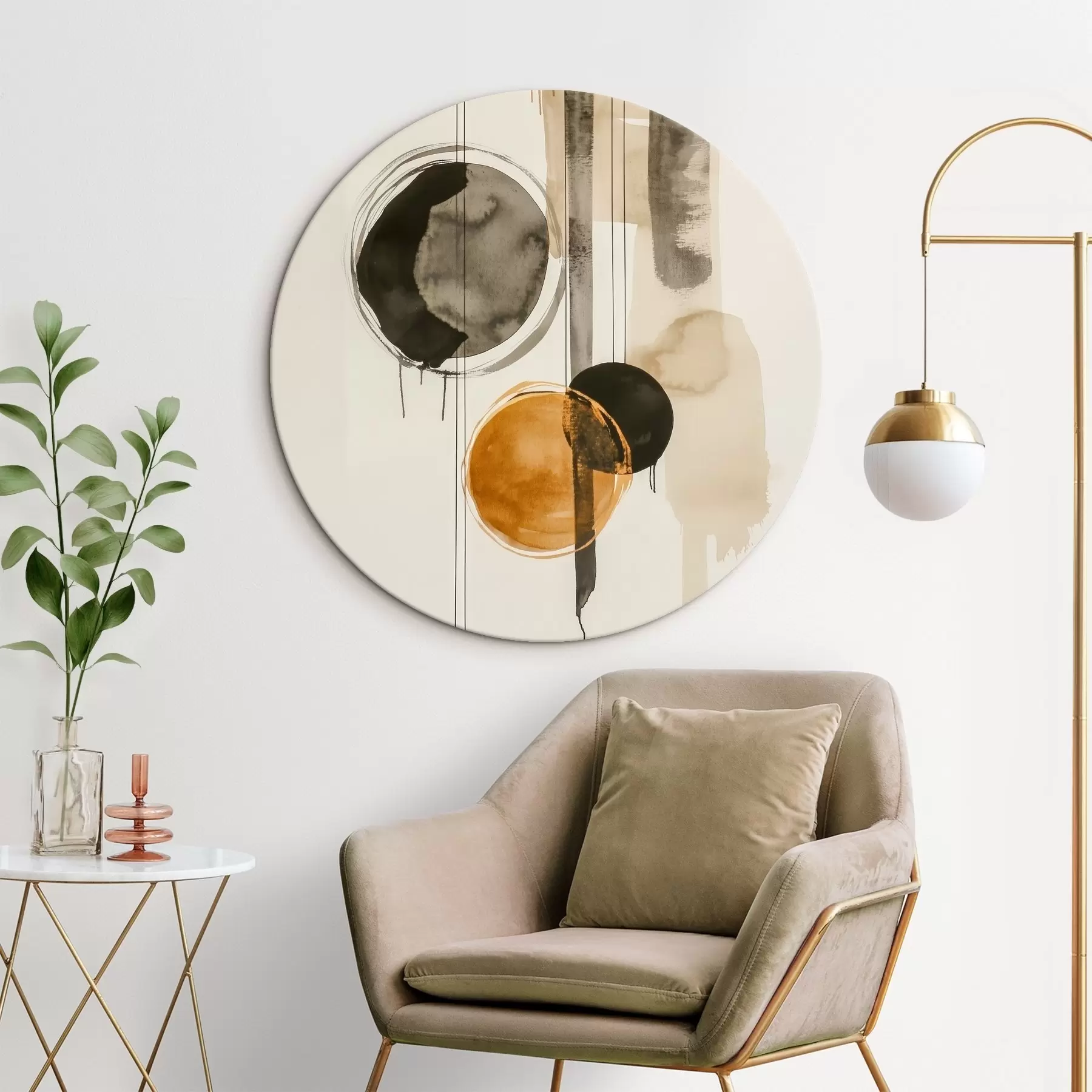 Картина Абстрактні кола r45780