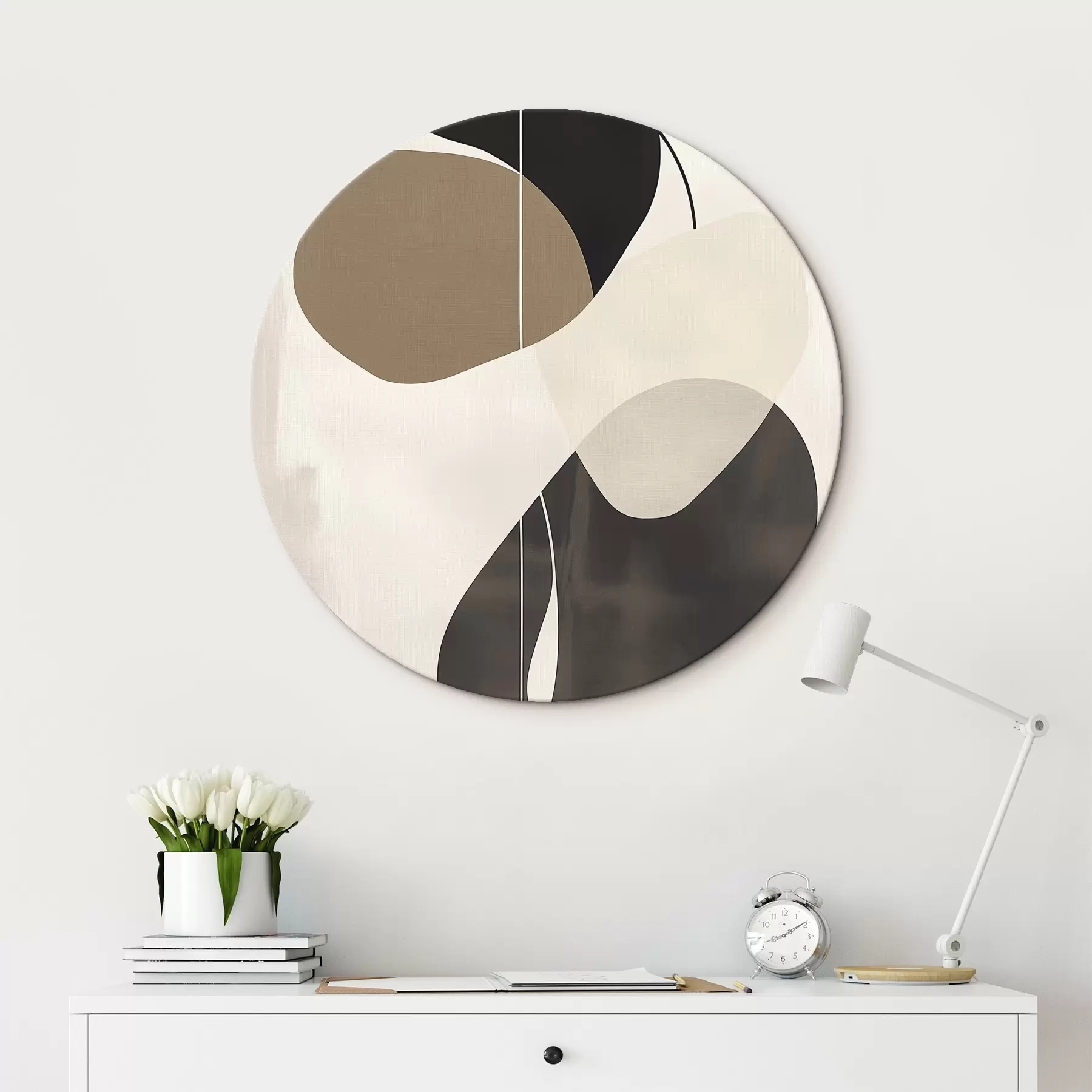 Картина Плаваючі абстрактні форми r45995