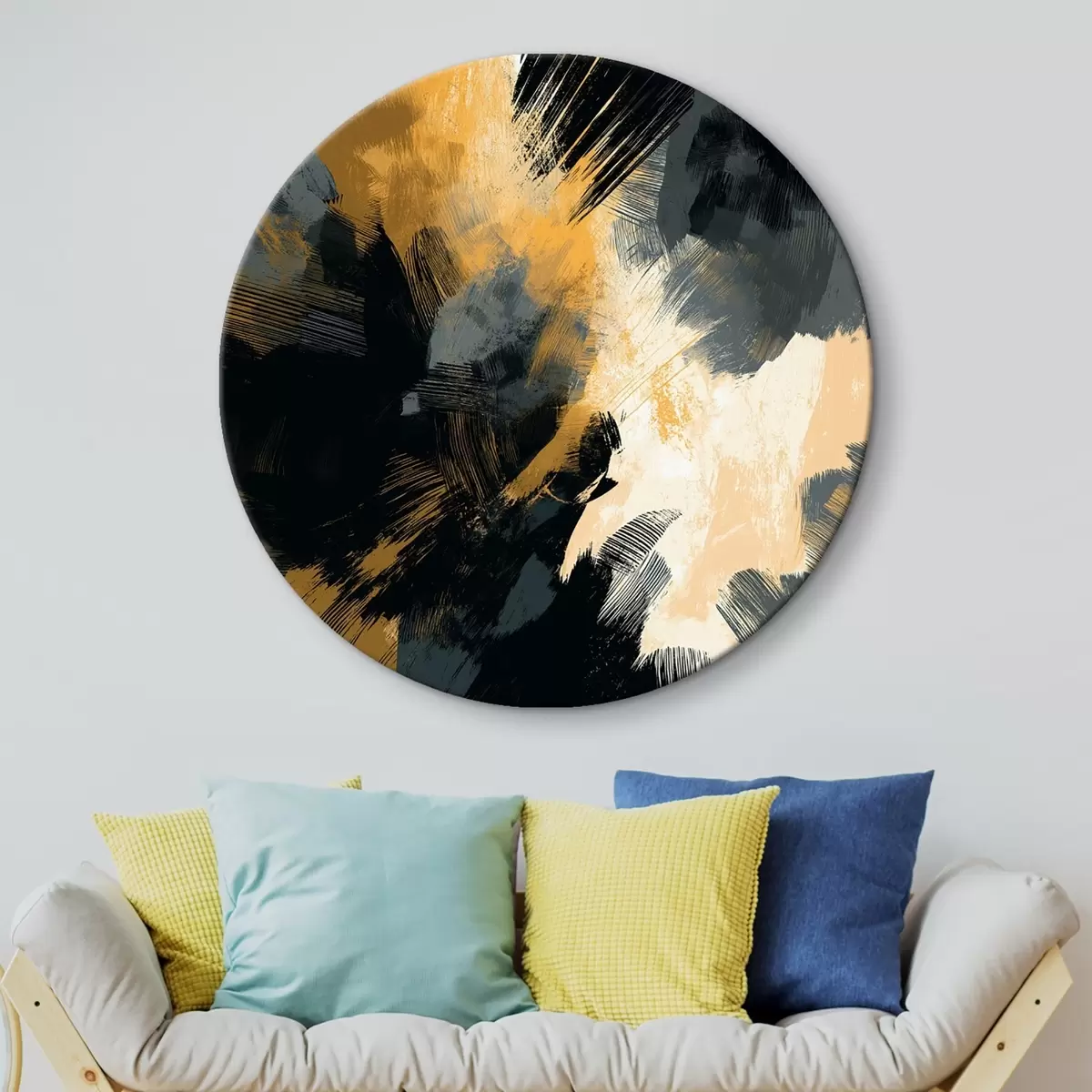 Кругла картина Спалах r46030