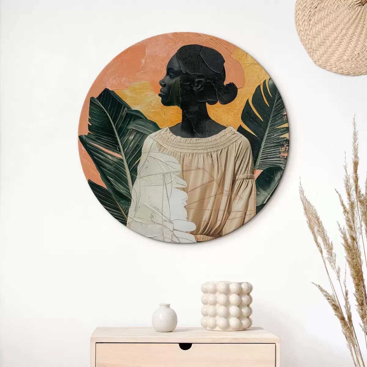 Кругла картина Рисунок r46041