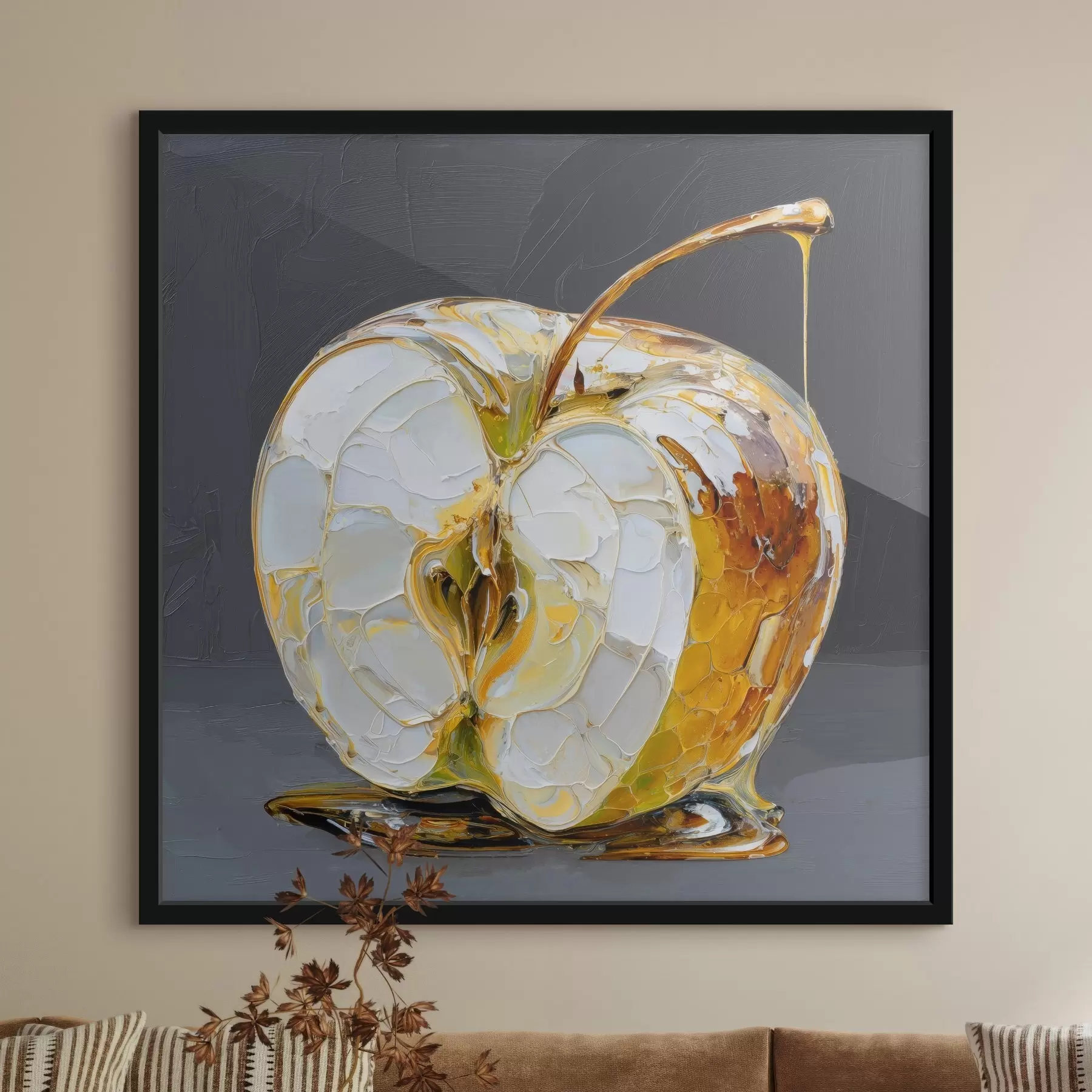 Картина Солодке яблуко в стилі живопису f45861 купити в Україні - art-holst.com.ua Картина Солодке яблуко в стилі живопису f45861