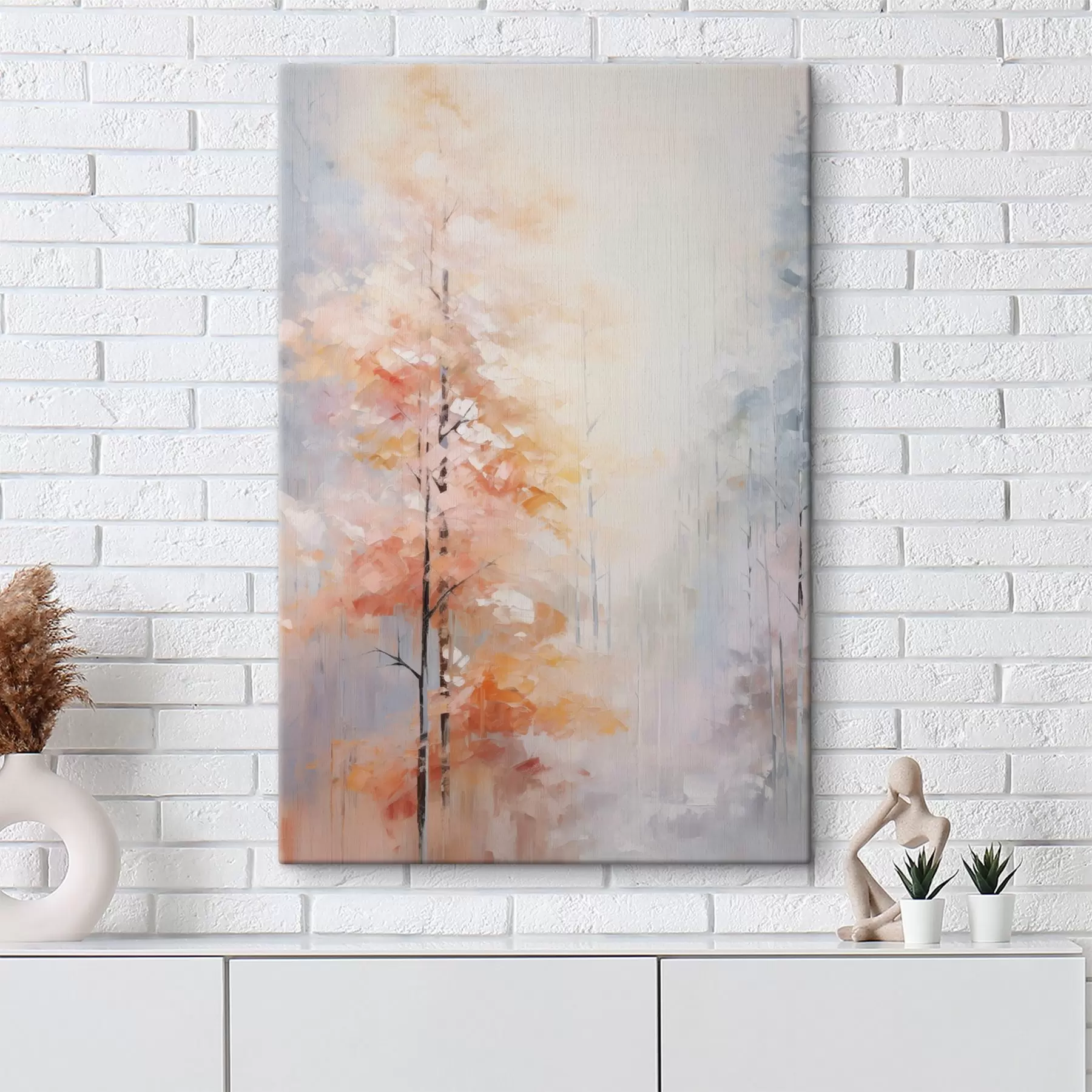 Картина Осіння лісова імітаційна картина s46122