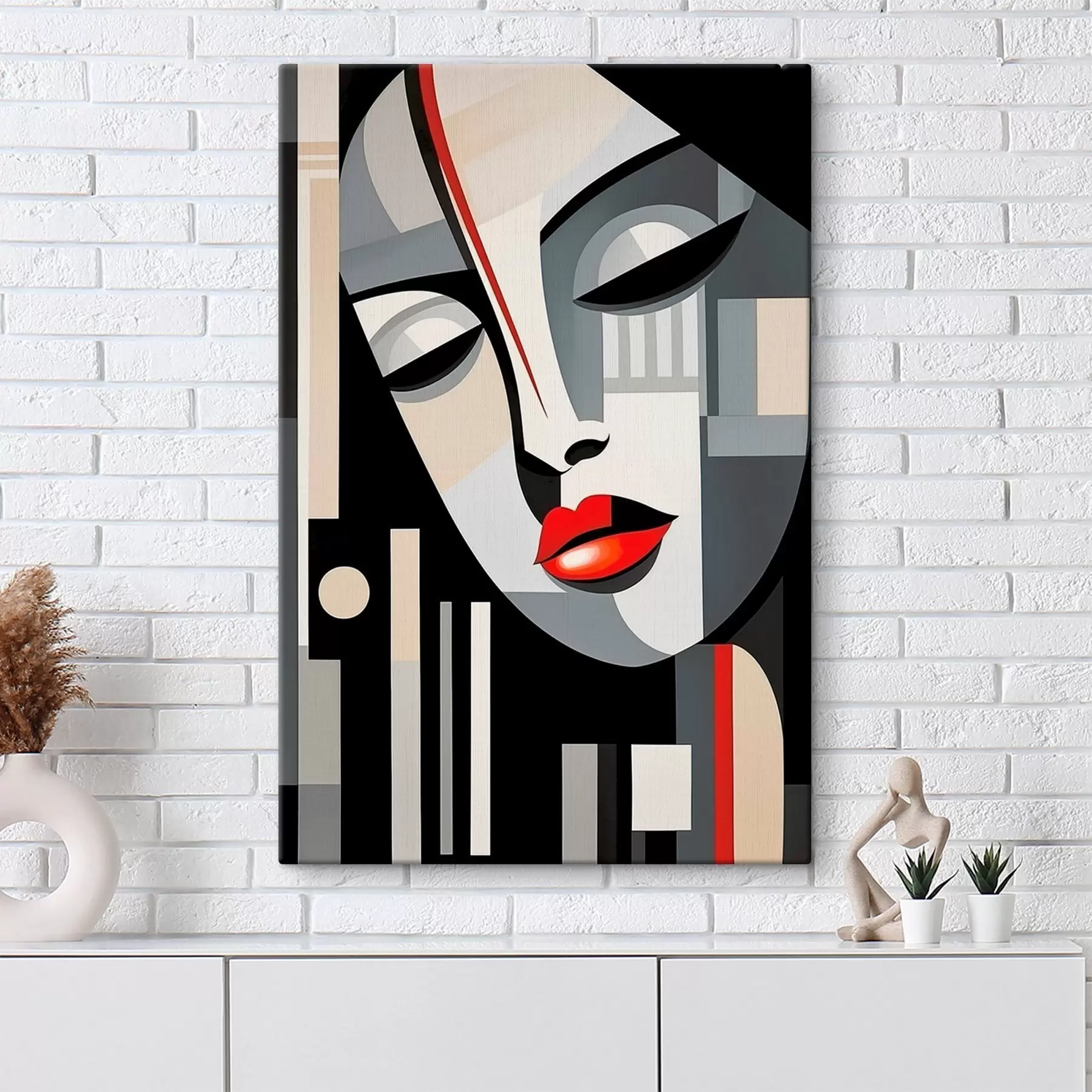 Картина Абстрактне обличчя s46213