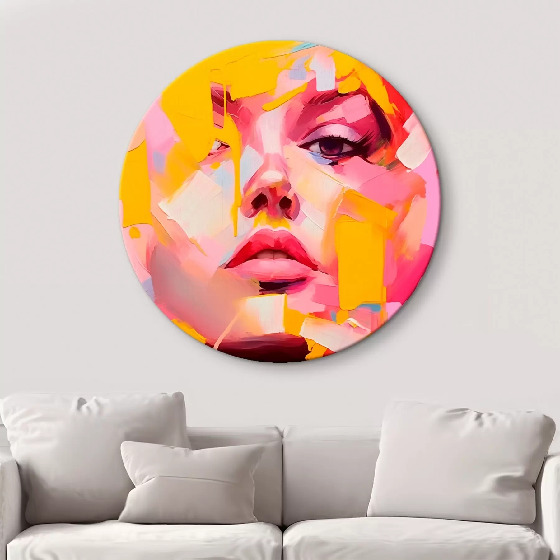 Картина Абстрактне обличчя r46217
