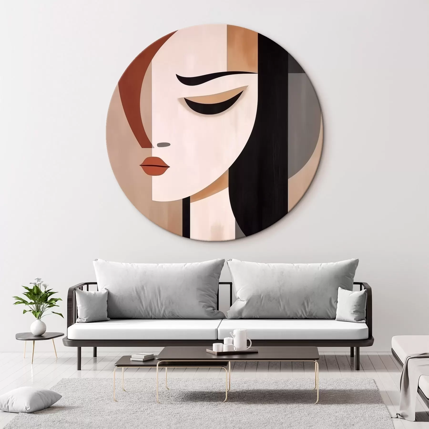 Картина Абстрактні обличчя r46242