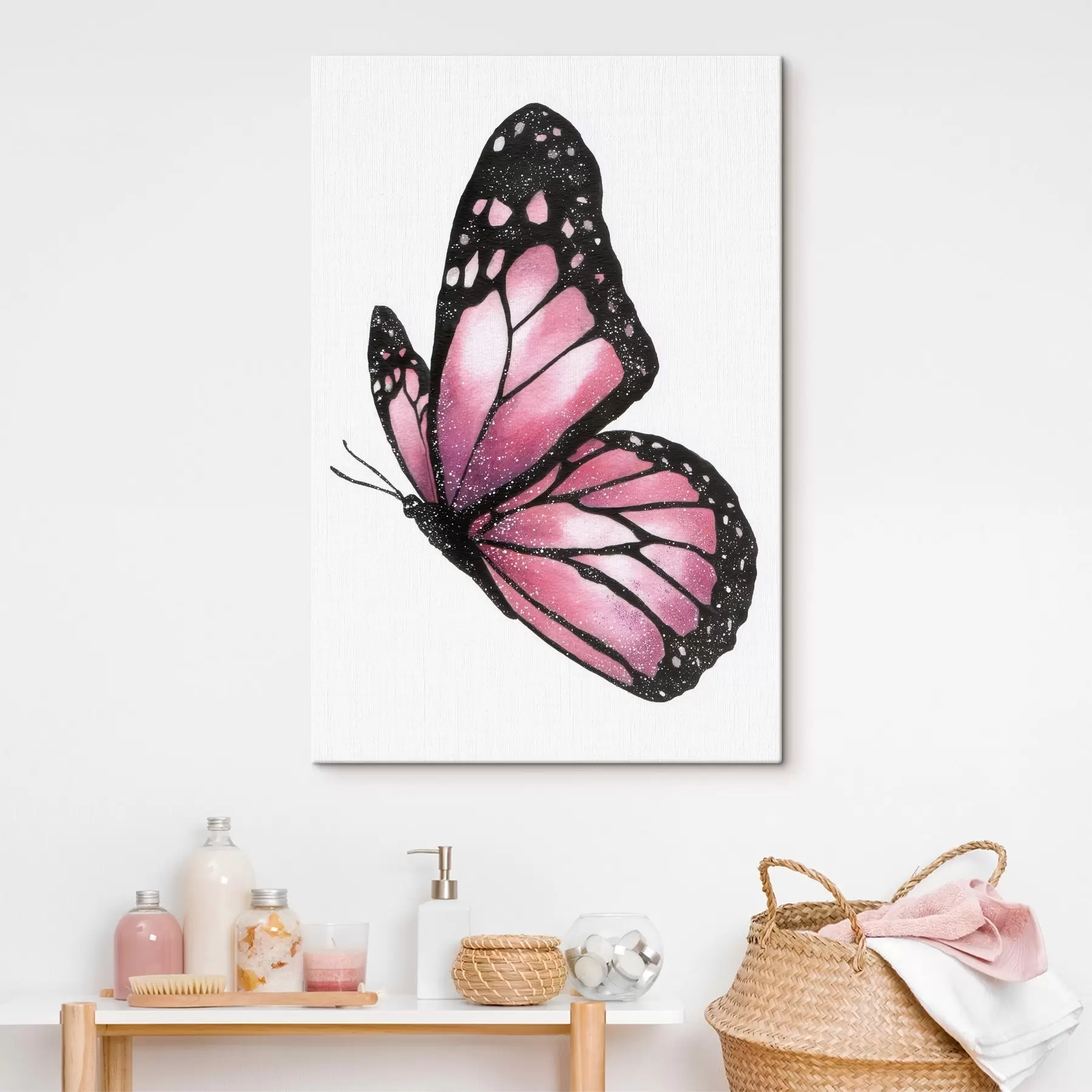 Картина Розкішна метелик, імітація акварелі s46074