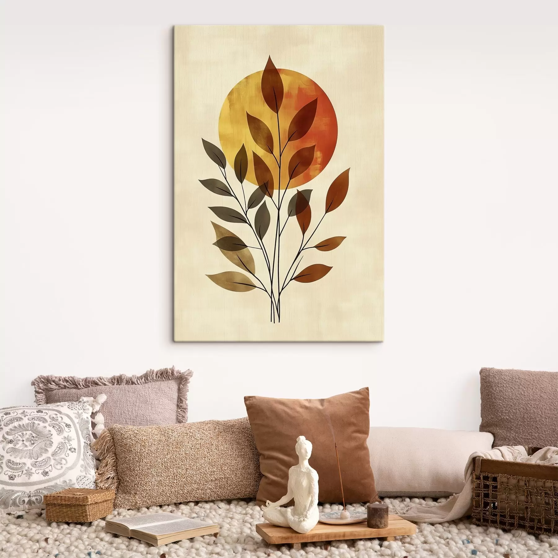 Картина Гілка з листям s46132