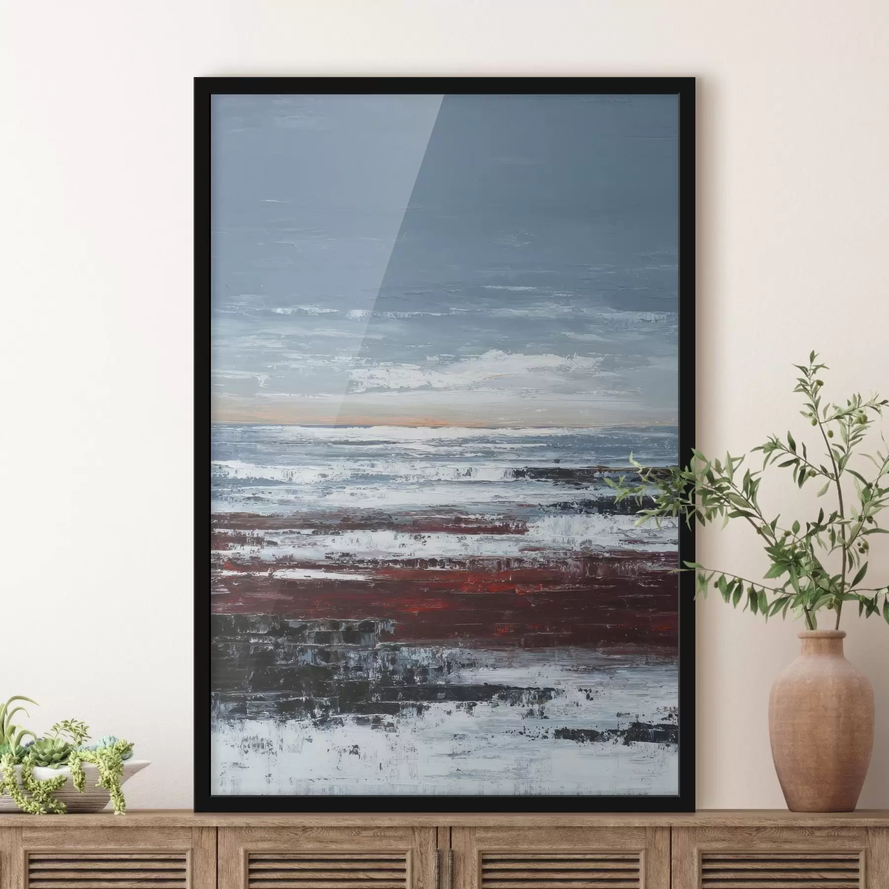 Картина Абстрактний морський пейзаж f46014