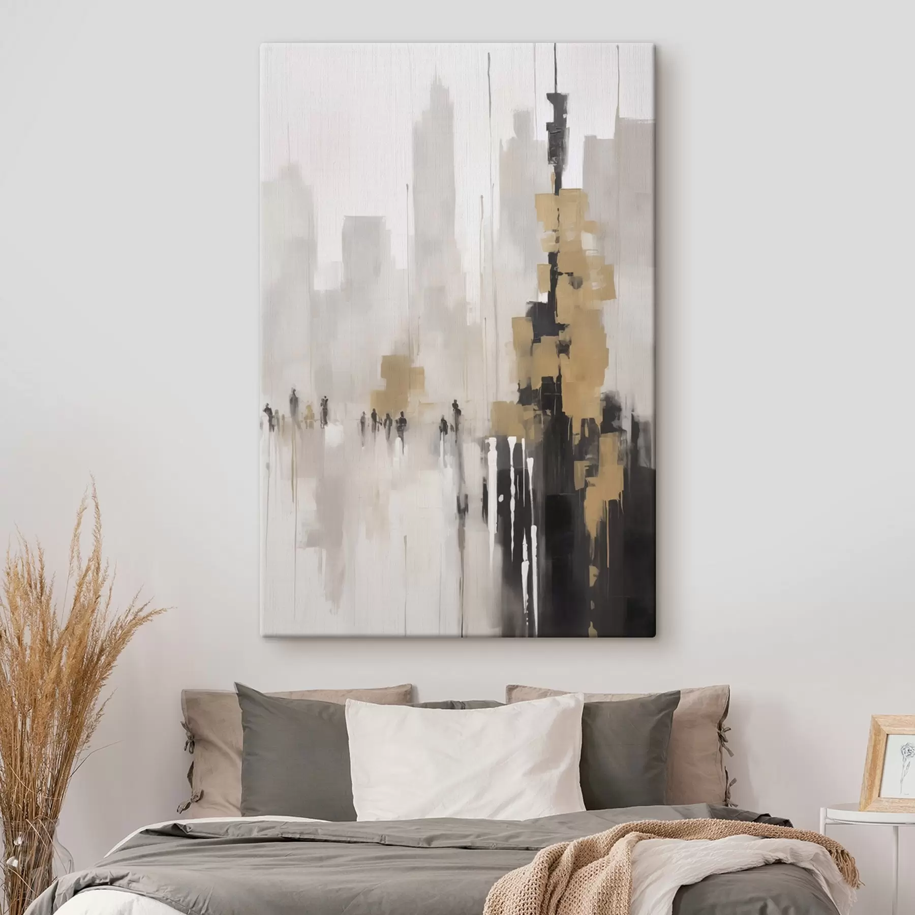 Картина Абстрактний міський пейзаж s46305
