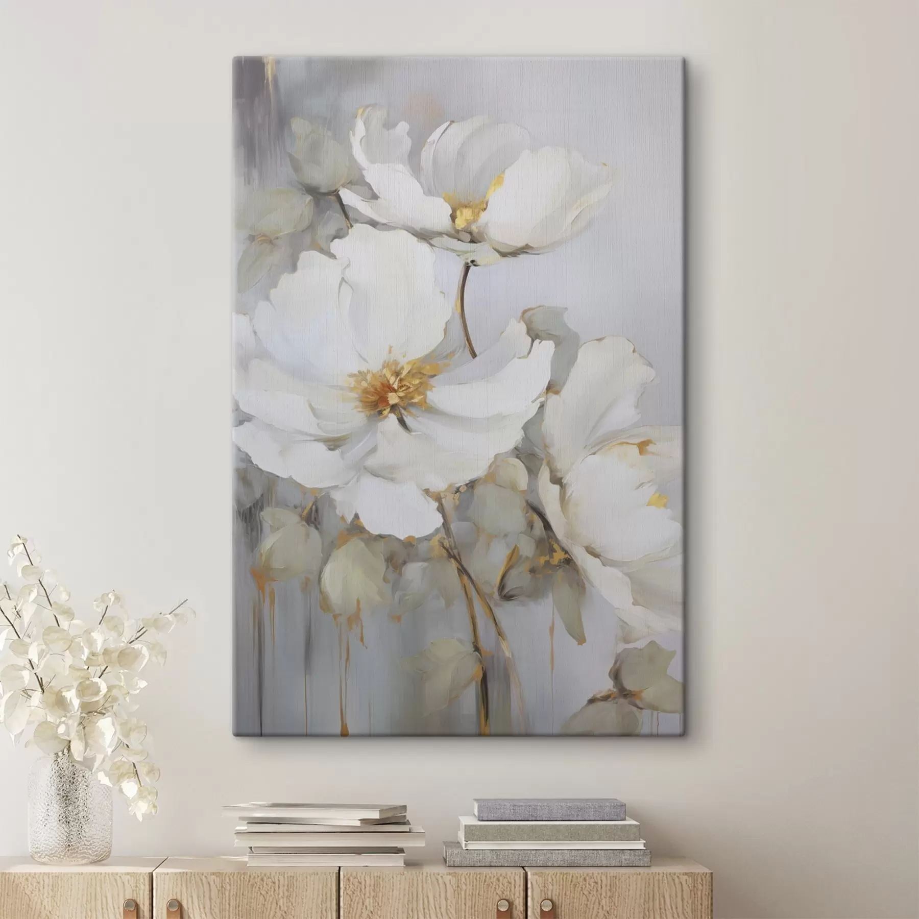 Картина Абстрактні квіти s46347