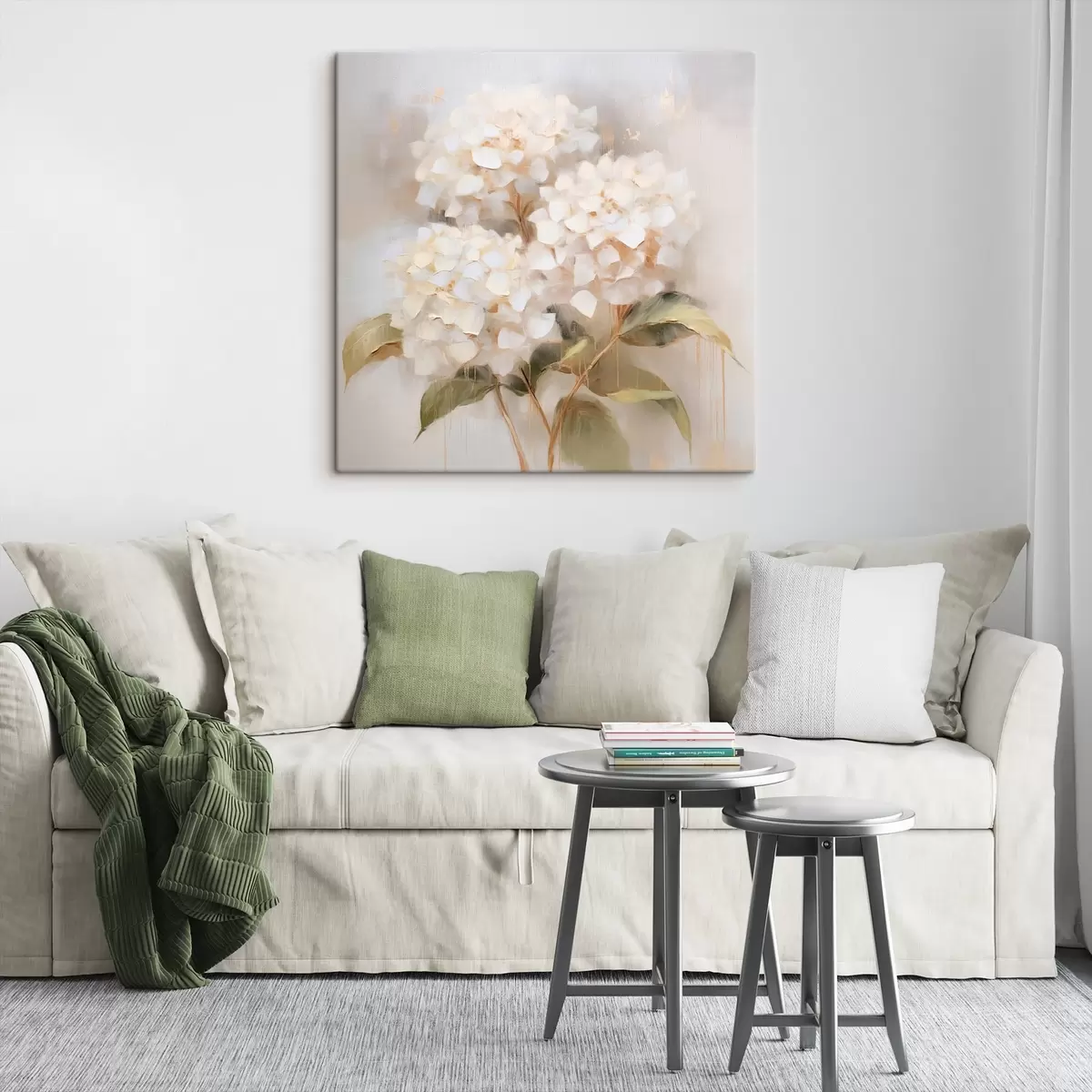 Картина Ніжний букет з гортензій s46262