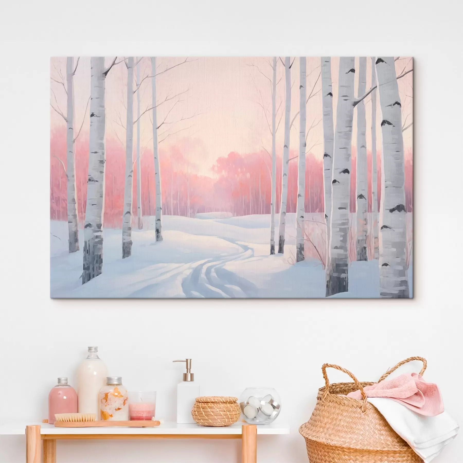 Картина Березовий ліс s46405