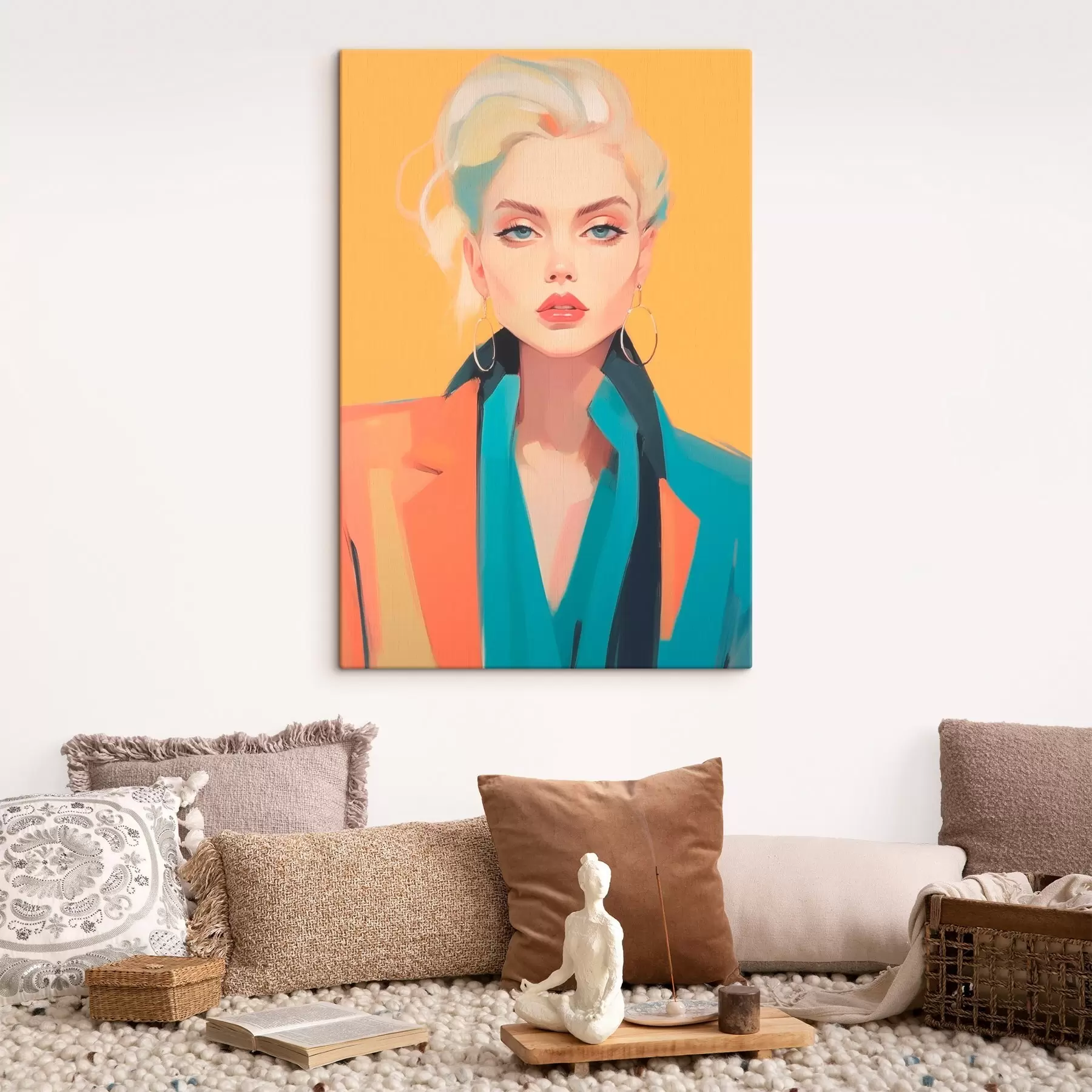 Картина Дівчина в куртці s46422