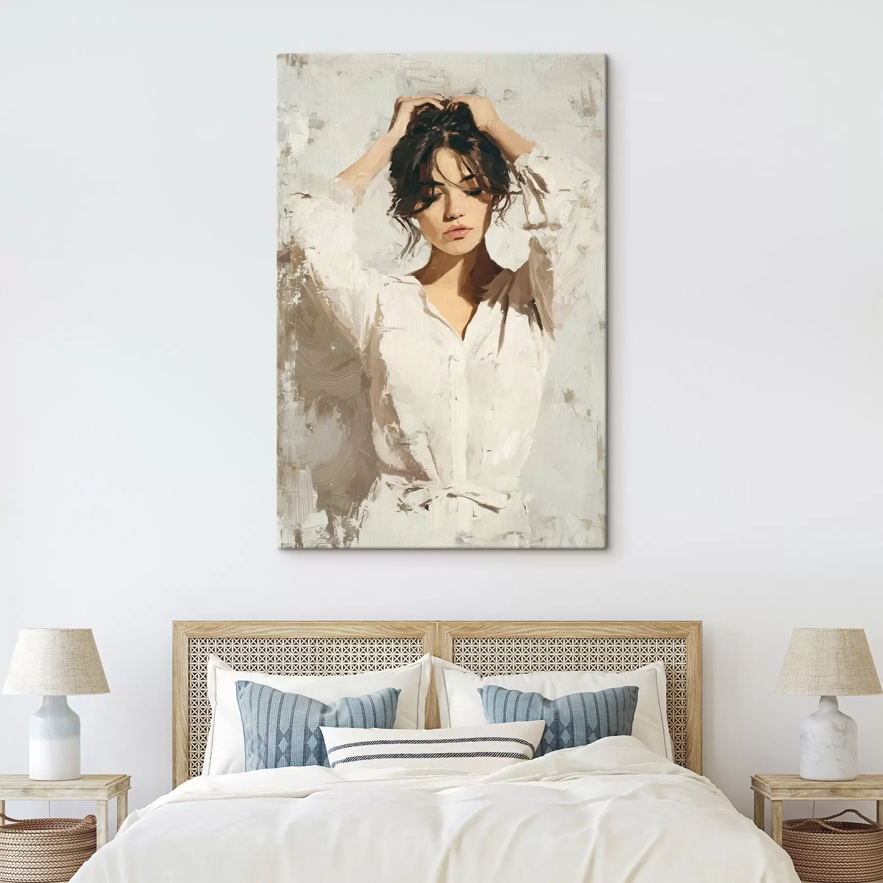 Картина Жінка в білому s46366