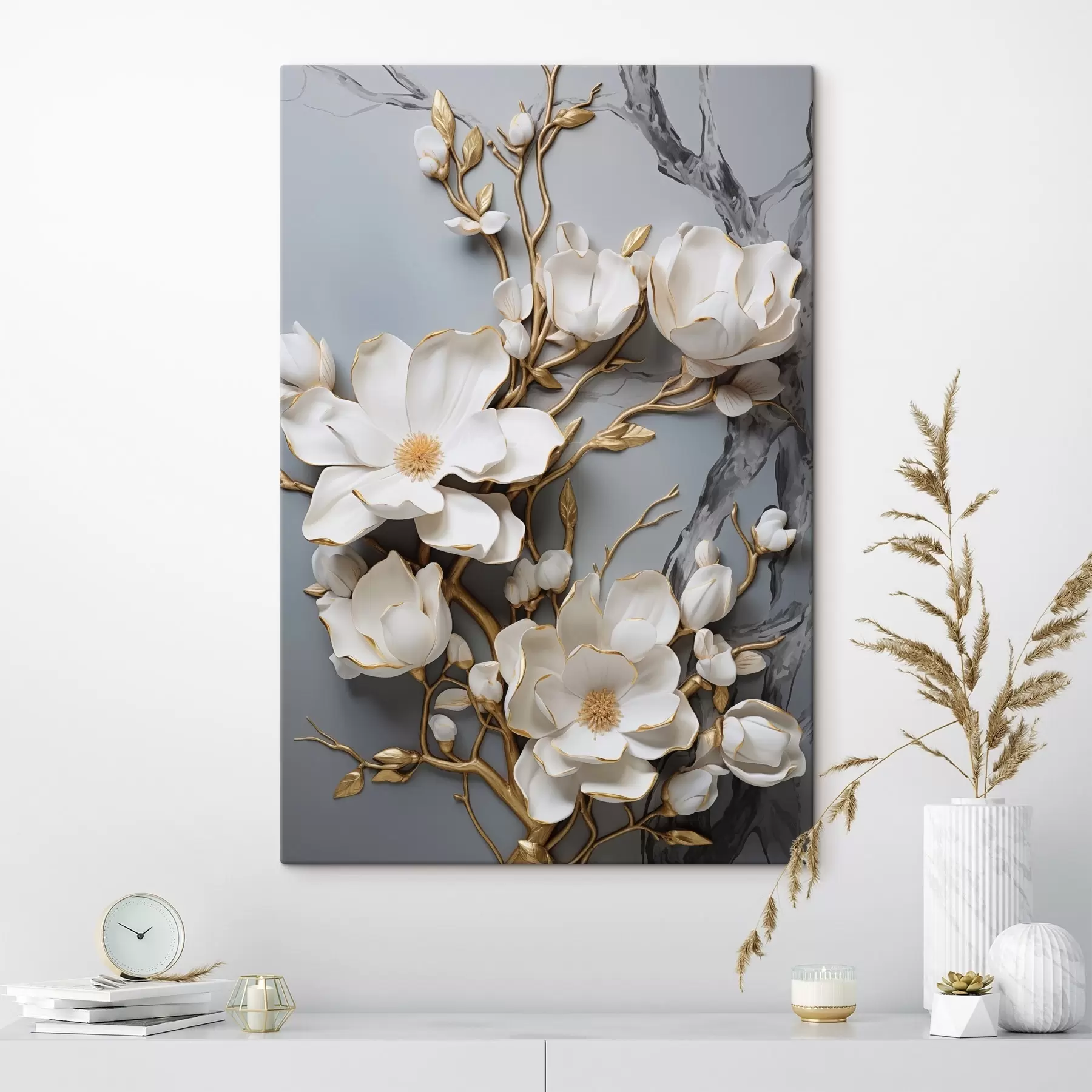 Картина Абстрактні квіти s46401