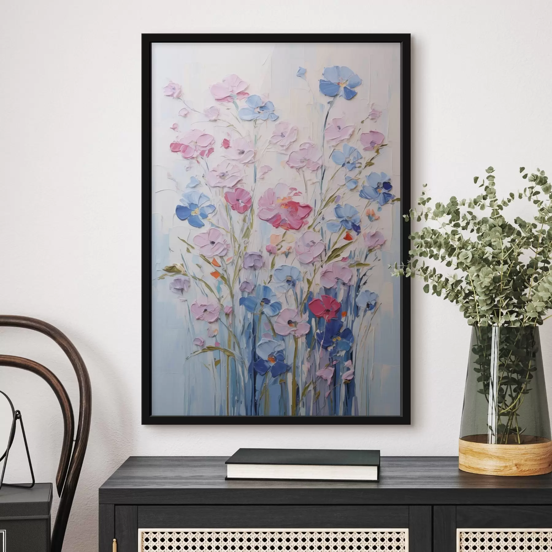 Картина Намальовані квіти f46395