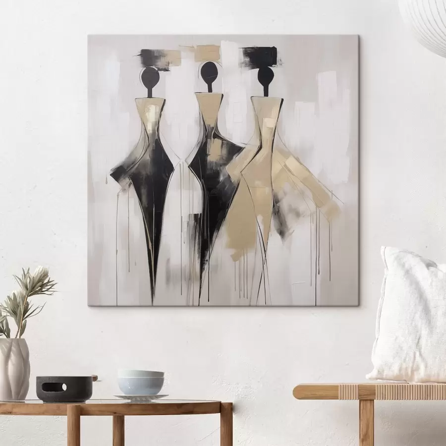Картина Абстрактні силуети s46436