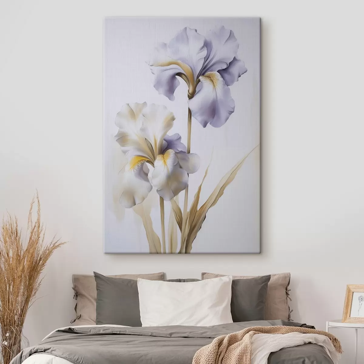 Картина Іриси  імітація живопису s46440