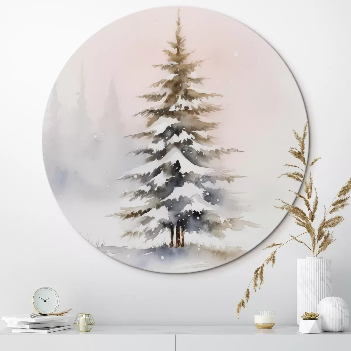 Кругла картина Ялина r46437