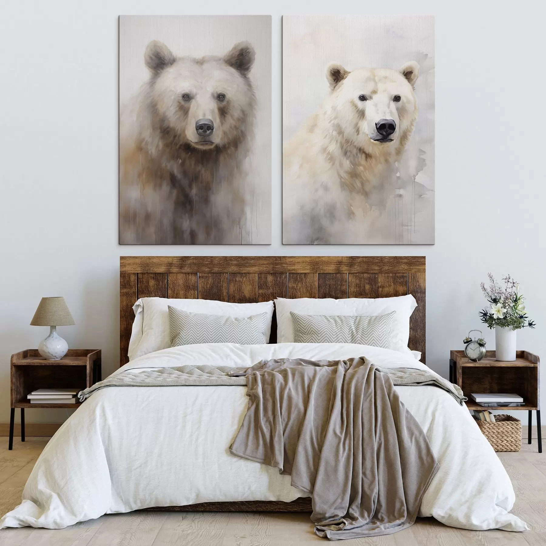 Картина Ведмеді m00935 купити в Україні - art-holst.com.ua Картина Ведмеді m00935